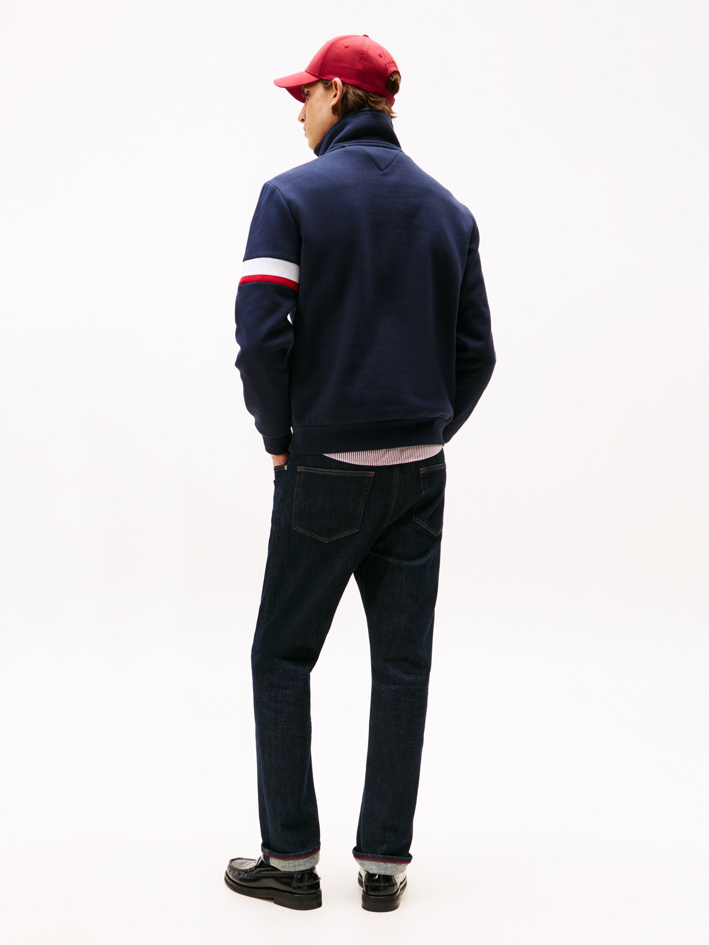 Tommy Hilfiger Sweatshirt »RWB INSERT ZIP«, Regular fit
