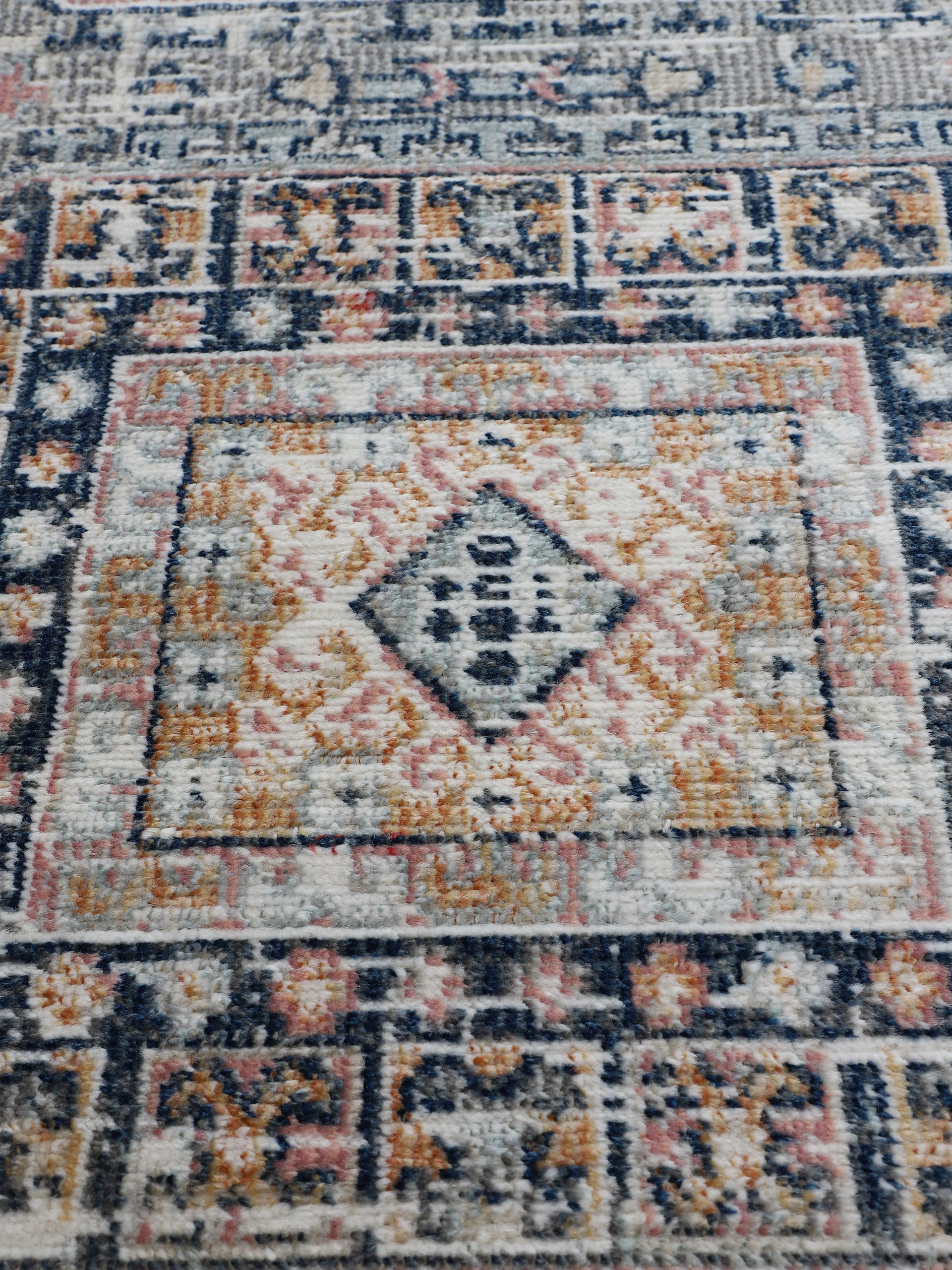 carpetfine Teppich »Omen_3« rechteckig 3 mm Höhe Orient Vintage Look, Wohnzimmer