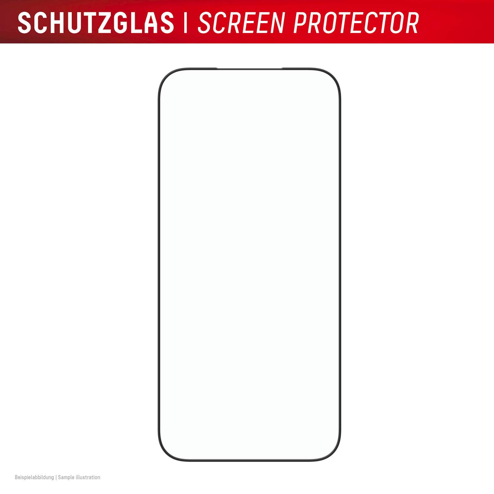 Displex Verre de protection d'écran »Premium Glass Screen Protector Full Cover« für Apple iPhone 17 Pro Max Displayschutzfolie, Schutzfolie, Bildschirmschutz, kratz- & stossfest