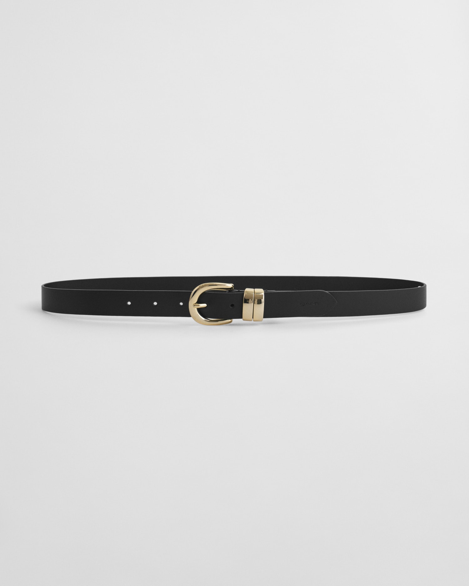 Gant Ledergürtel »CHUNKY KEEPER LEATHER BELT« Grössenverstellbar durch Einfachdornschliesse