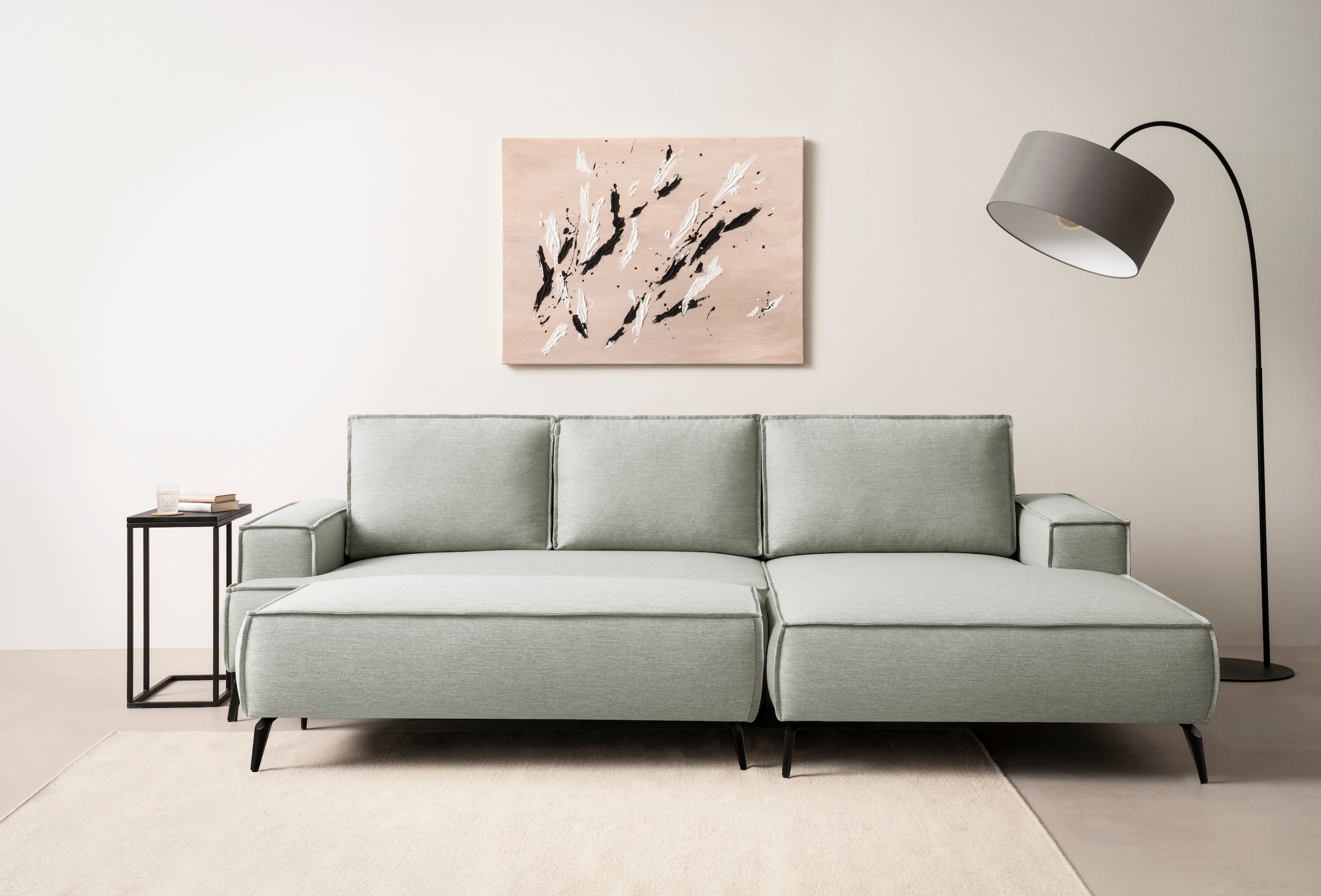 GOODproduct Sitzgruppe »TVINNU« Set,  Set, stellbar zum Schlafsofa (Krokodilverbinder)