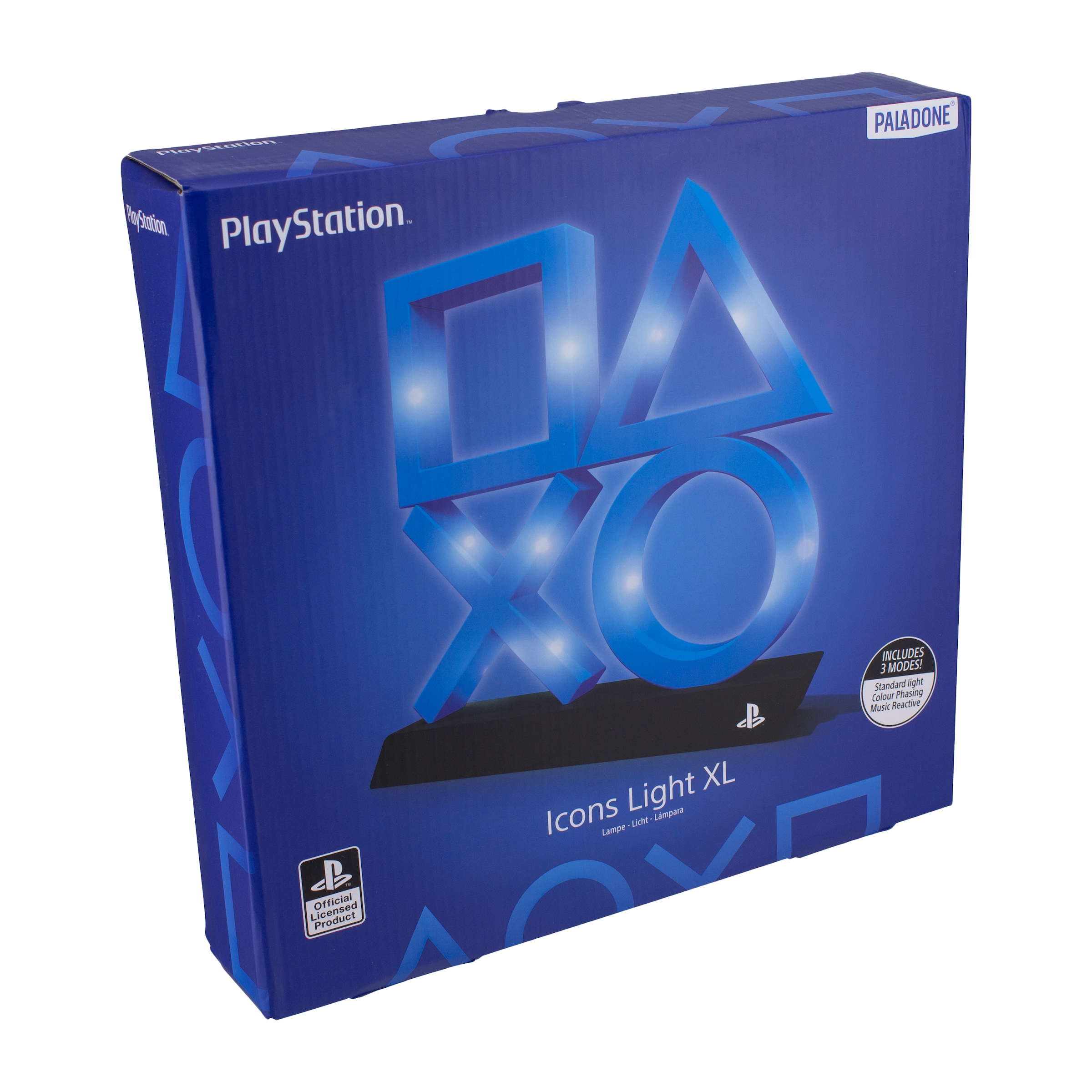 LED »Playstation Leuchte auf versandkostenfrei Paladone Dekolicht (weiss/blau)« 5 Icons ♕