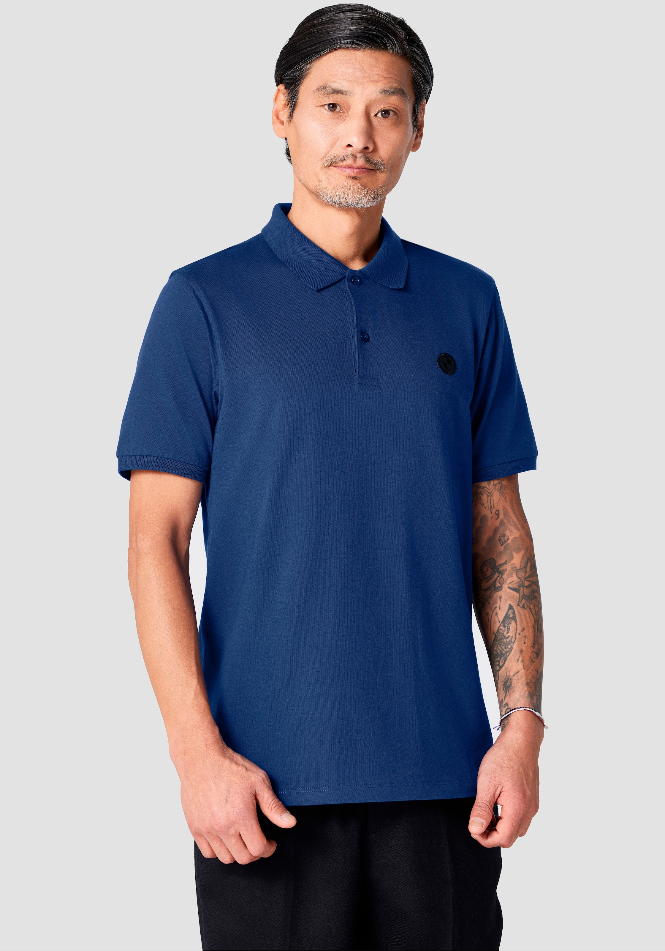 Image of BMW Poloshirt mit Logoprägung auf Brusthöhe