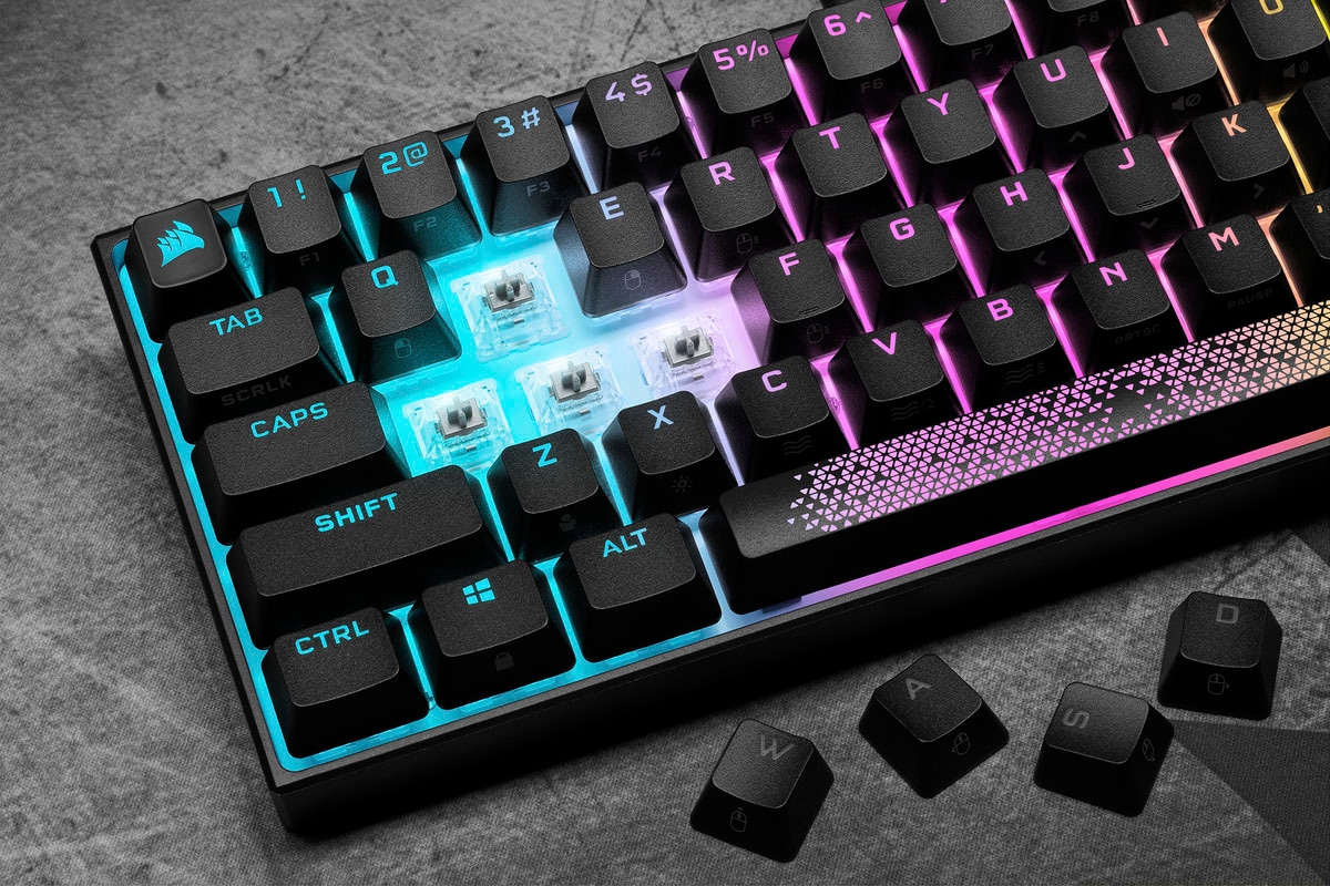 Corsair Clavier de jeu »K65 Mini MX Speed« ()