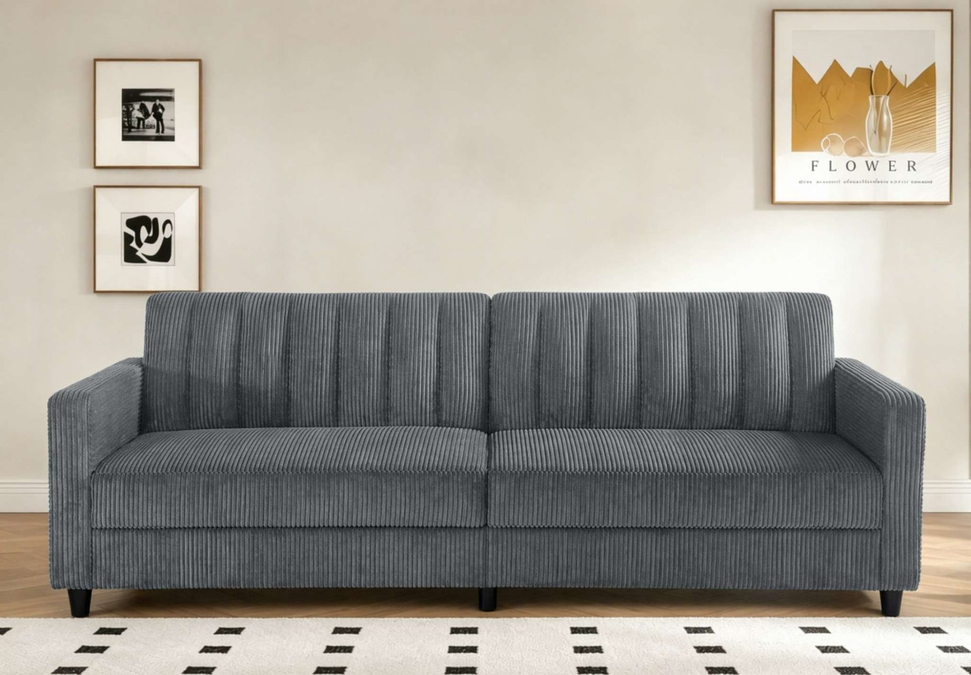 Dorel Home 3-places »Celine« dossier en 2 parties, réglable en 3 positions, hauteur d'assise 43 cm