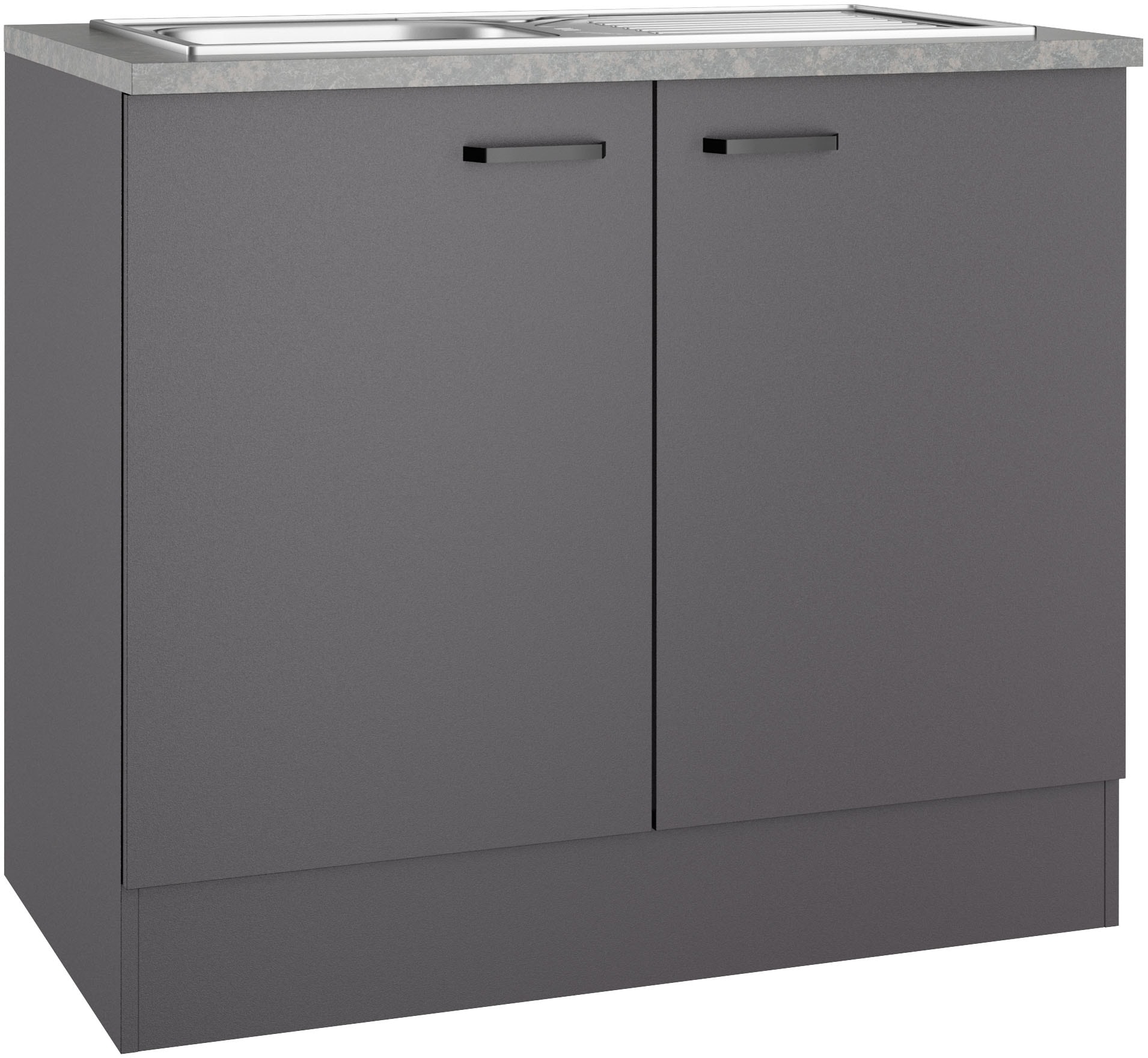 Image of OPTIFIT Spülenschrank "OPTImulti" Breite 100 cm, Tiefe 60 cm, inkl. Arbeitsplatte und Einbauspüle