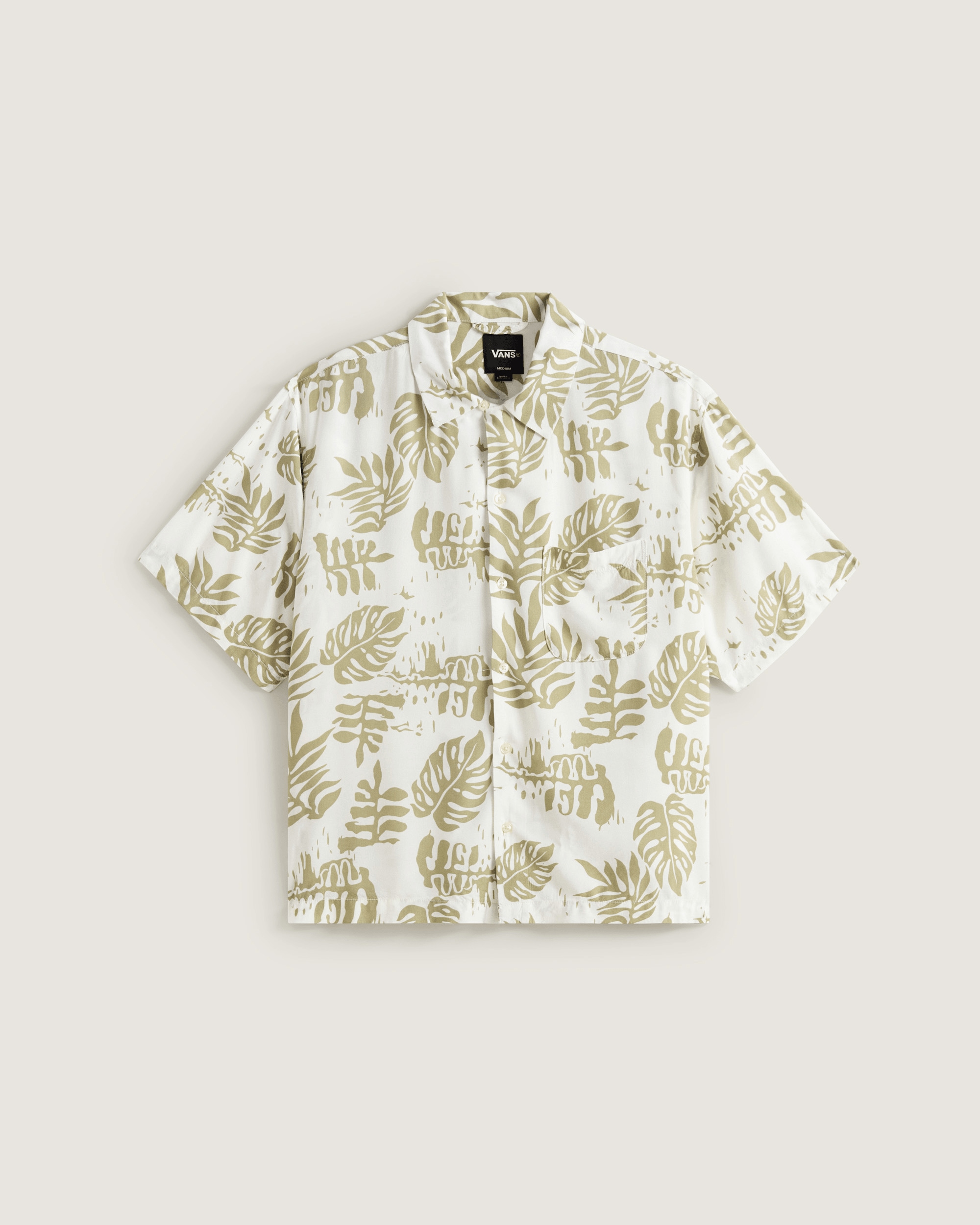 Vans Kurzarmhemd »VAN DOREN PRINTED CAMP SS SHIRT 3« Kurzarm-Design, sportlicher Stil, für Sportmode, aus Viskose