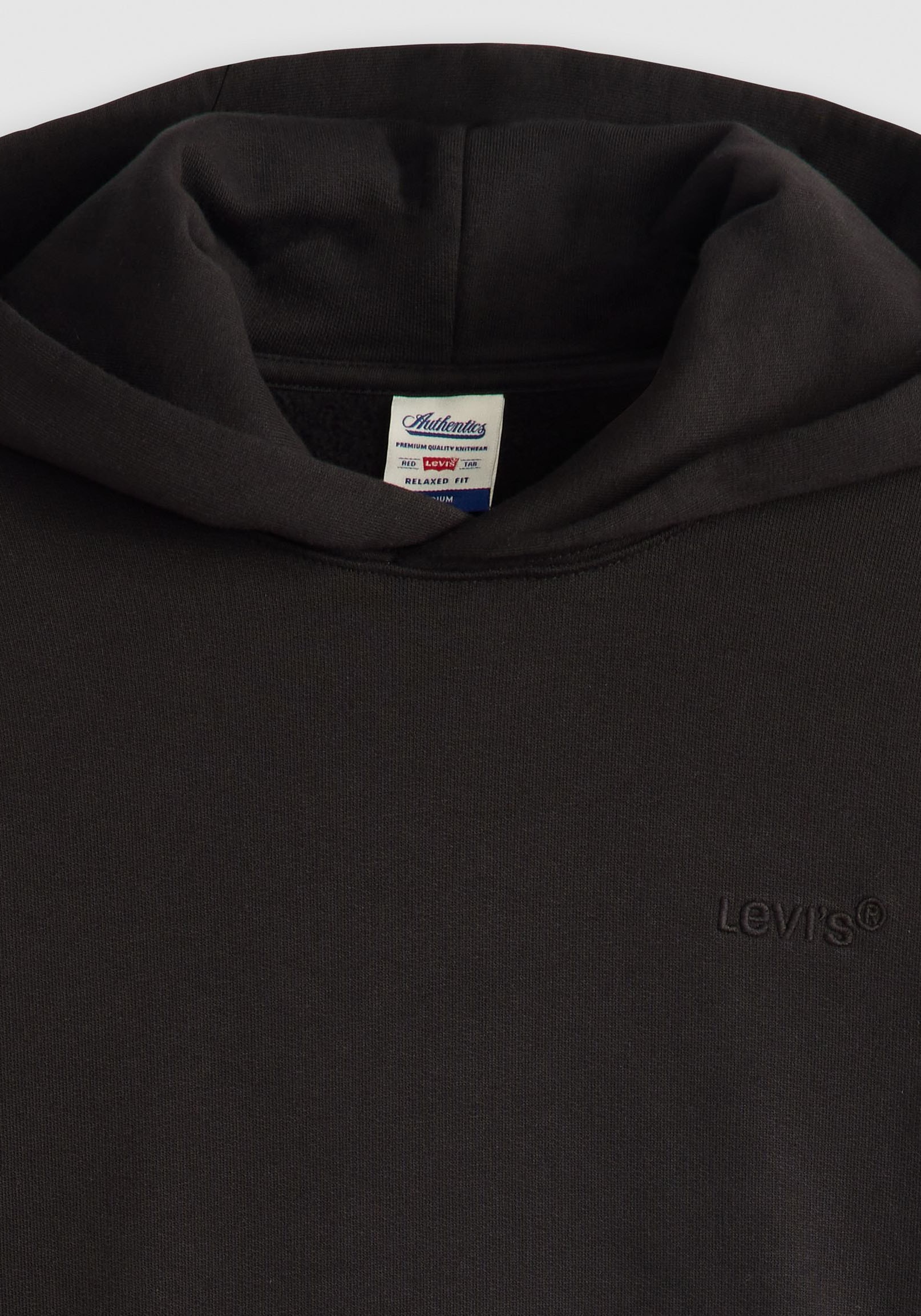 Levi's® Hoodie »THE AUTHENTIC HOODIE«, mit kleiner Ton-in-Ton Logostickerei auf der Brust