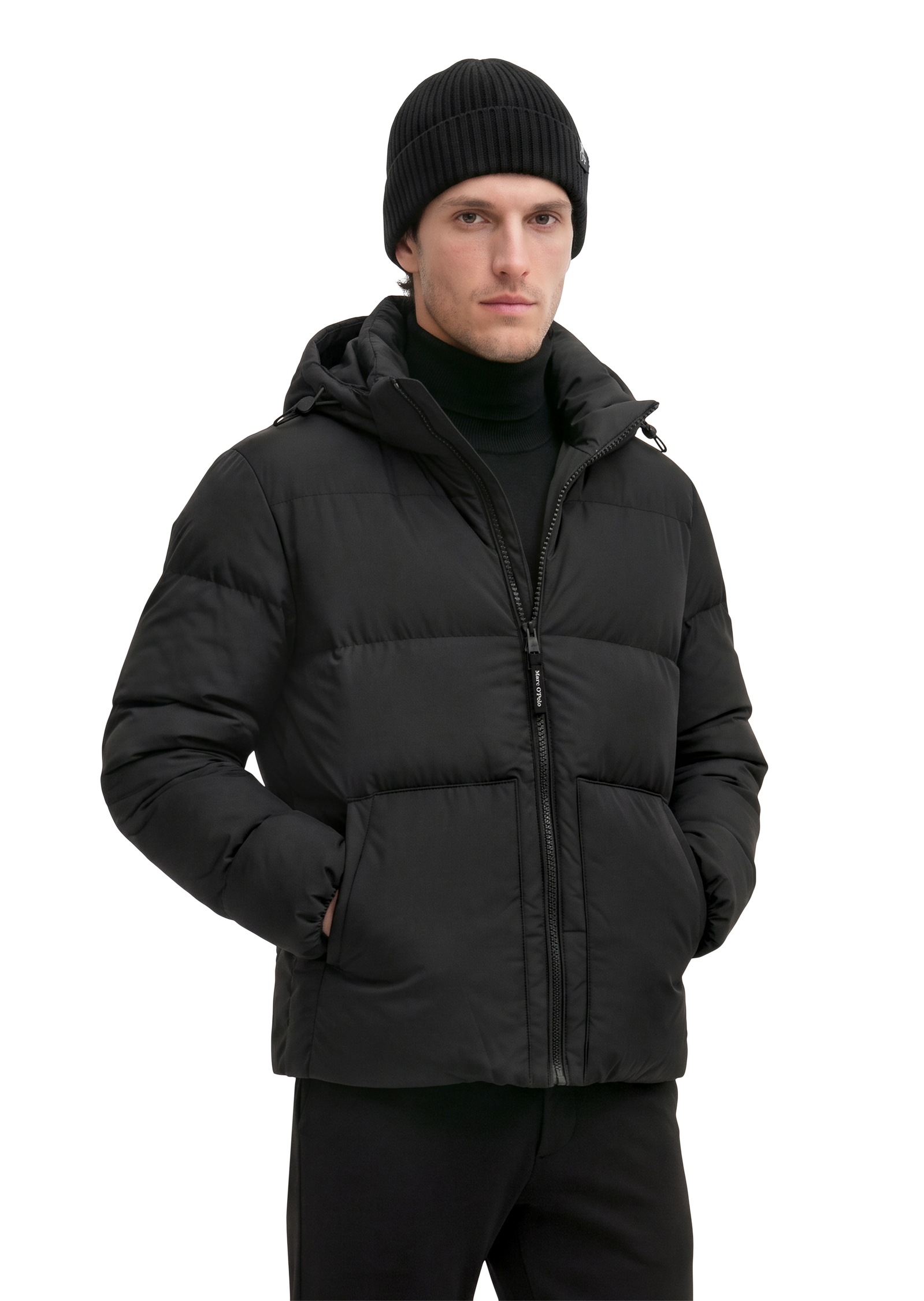 Image of Marc OPolo Daunenjacke mit weiten-verstellbarem Saum und abnehmbarer Lapuze
