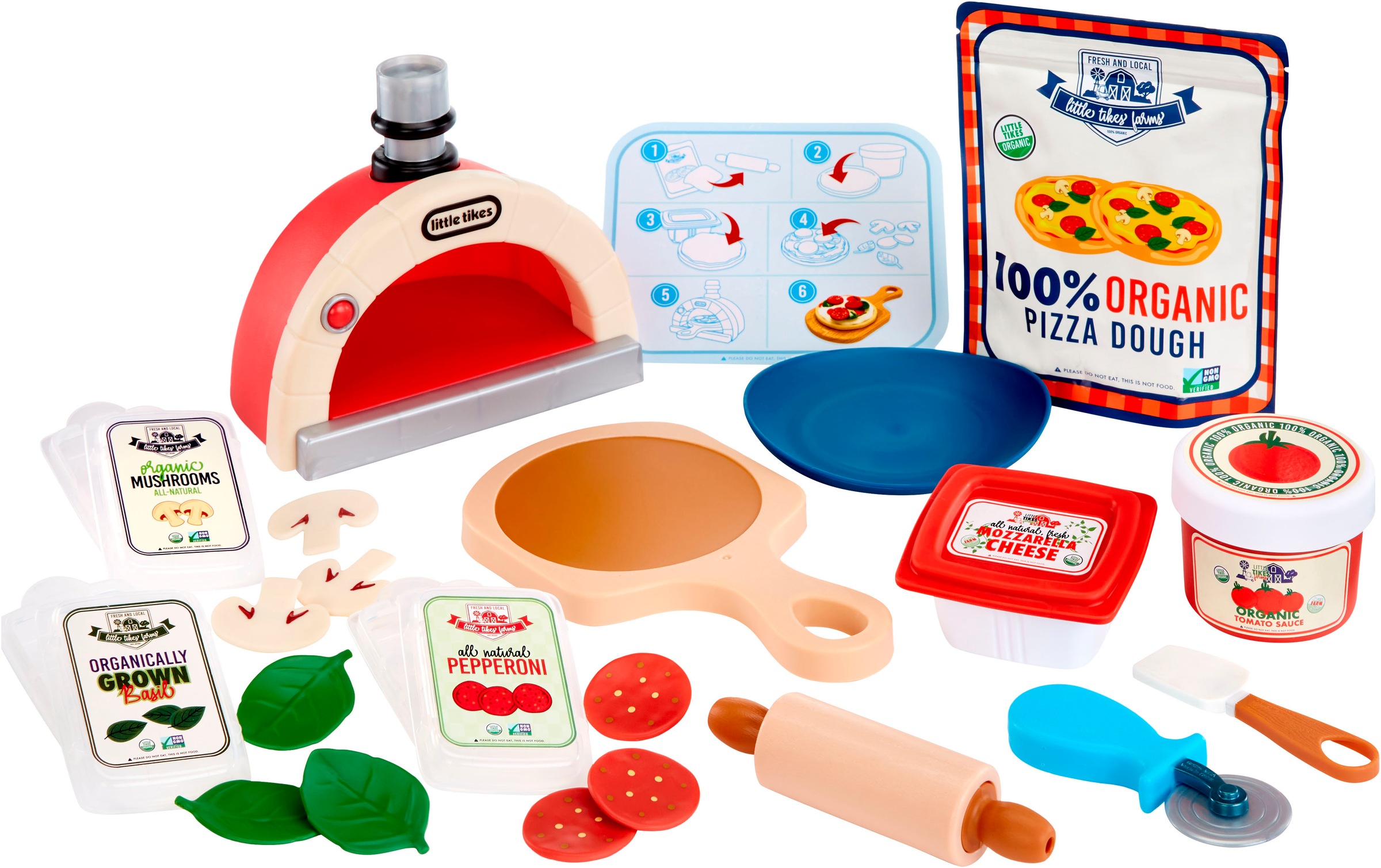 Little Tikes® Spiellebensmittel »Creative Chefs Pizza Kit«