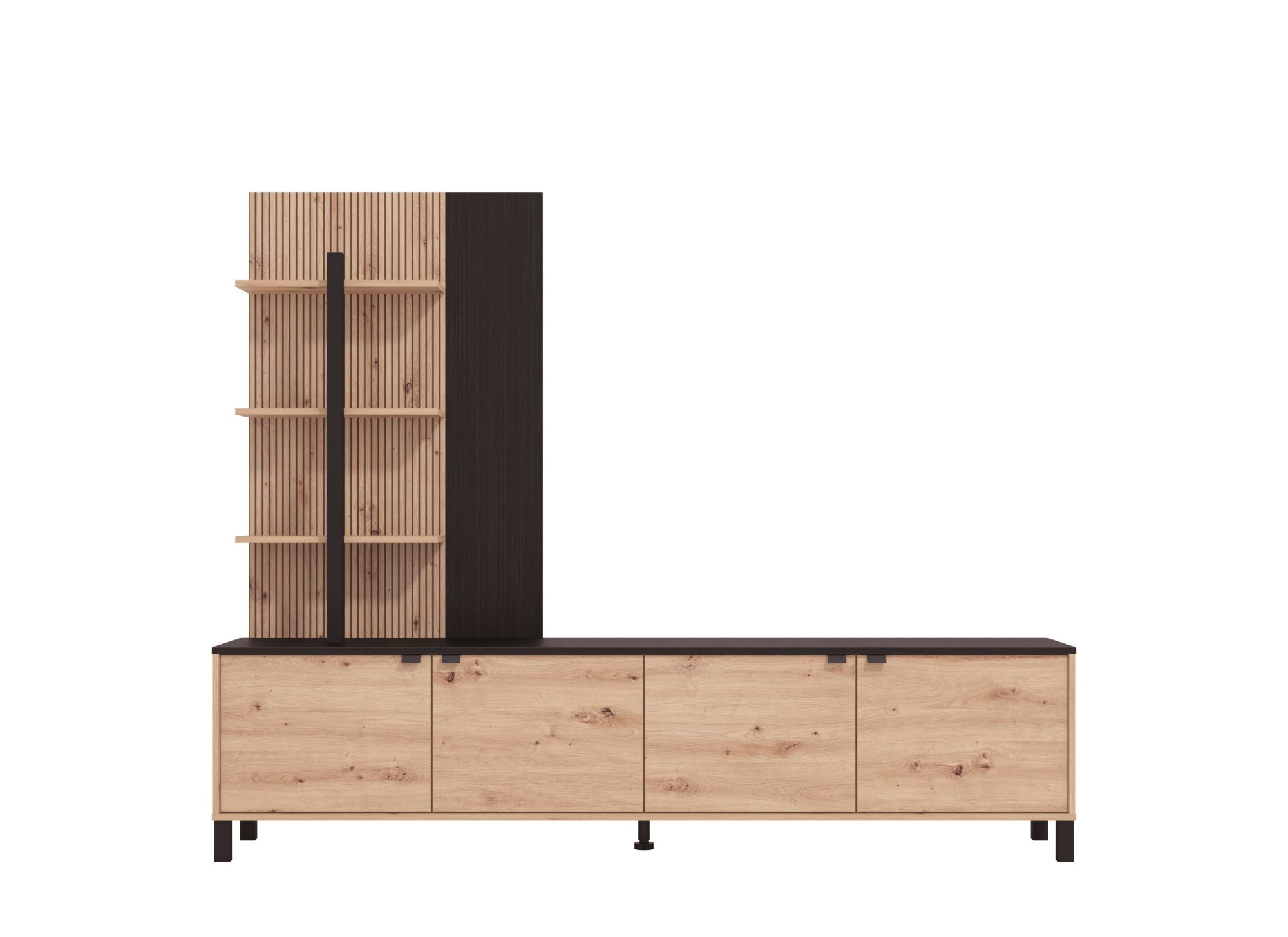 Home affaire Wohnwand »Margate inkl.TV-Board und Standregal«