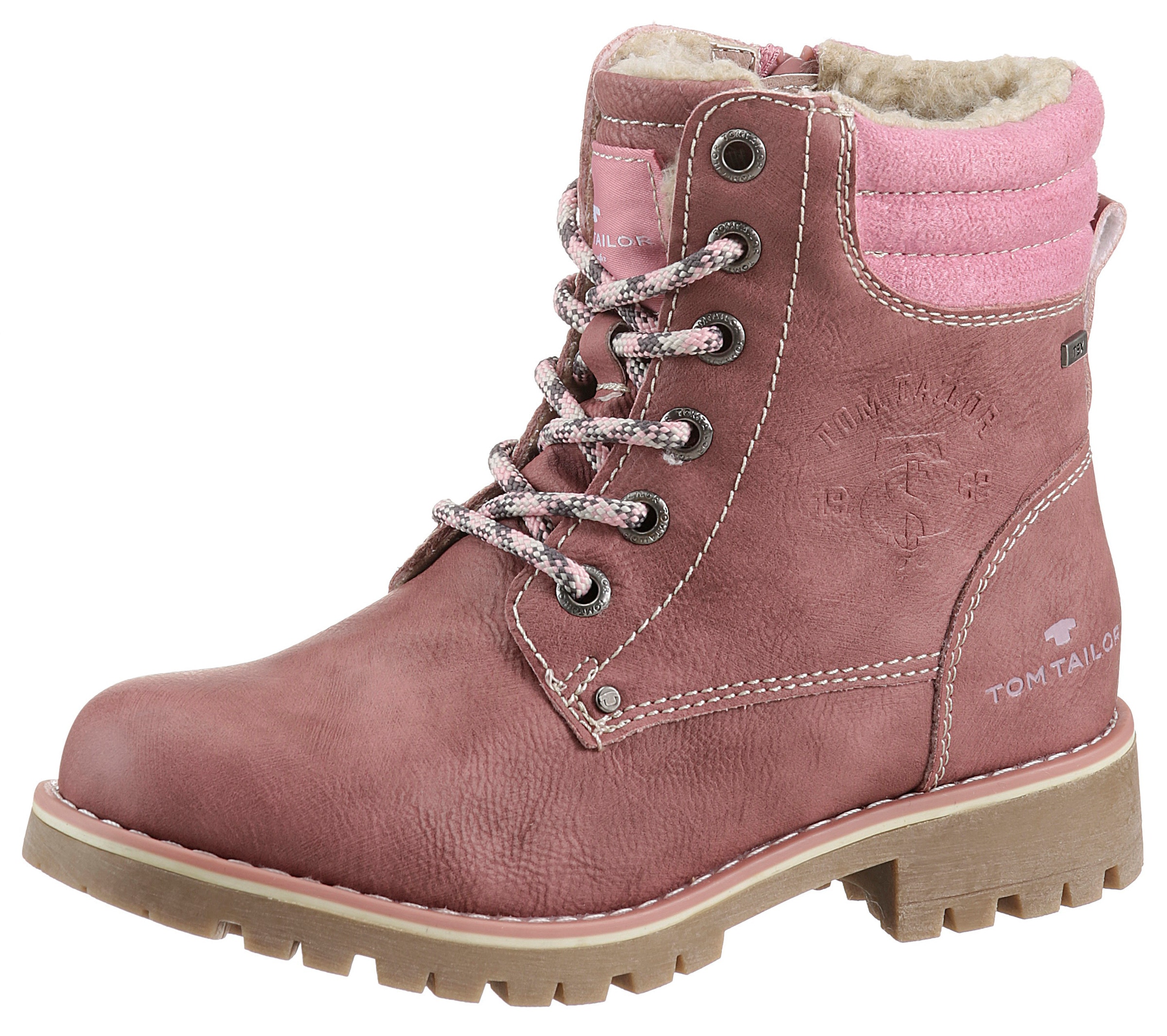 Image of TOM TAILOR Schnürboots, mit gepolstertem Schaftrand bei Ackermann Versand Schweiz