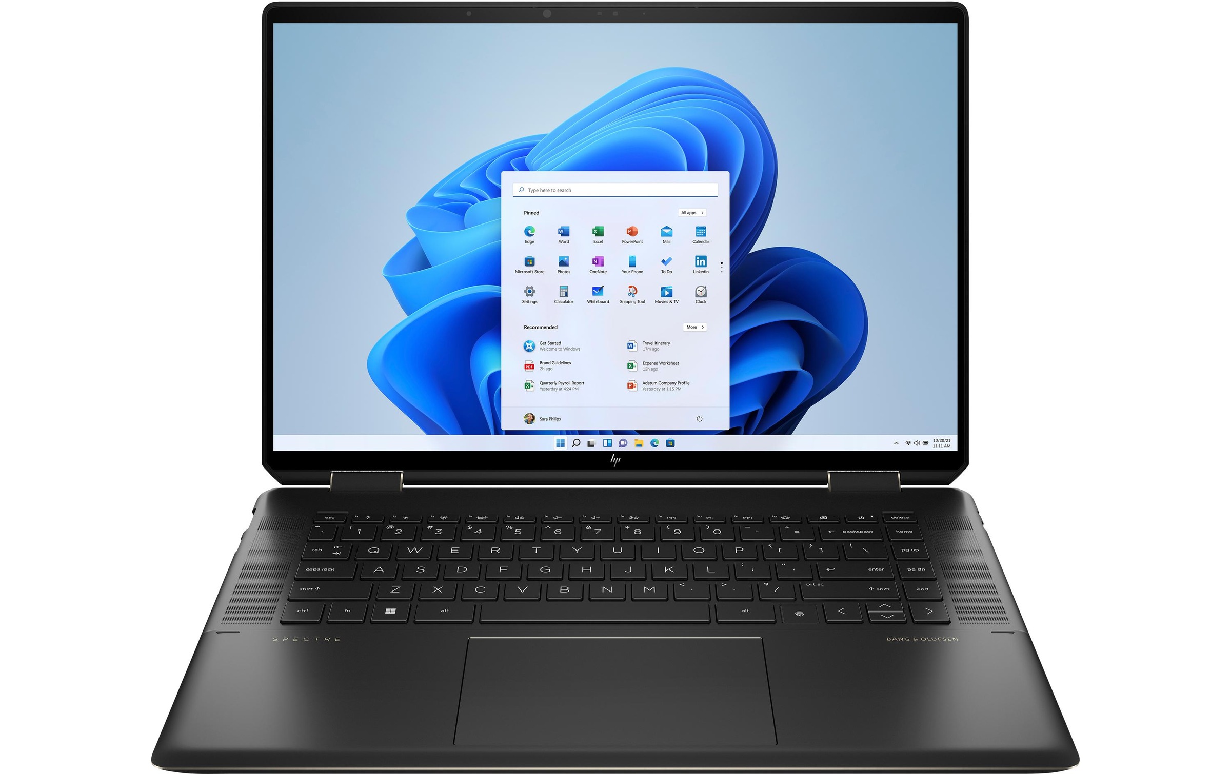 Image of HP Notebook »Spectre x360 16-f1718nz«, (40,48 cm/16 Zoll), Intel, Core i7, Iris Xe Graphics, 512 GB SSD bei Ackermann Versand Schweiz