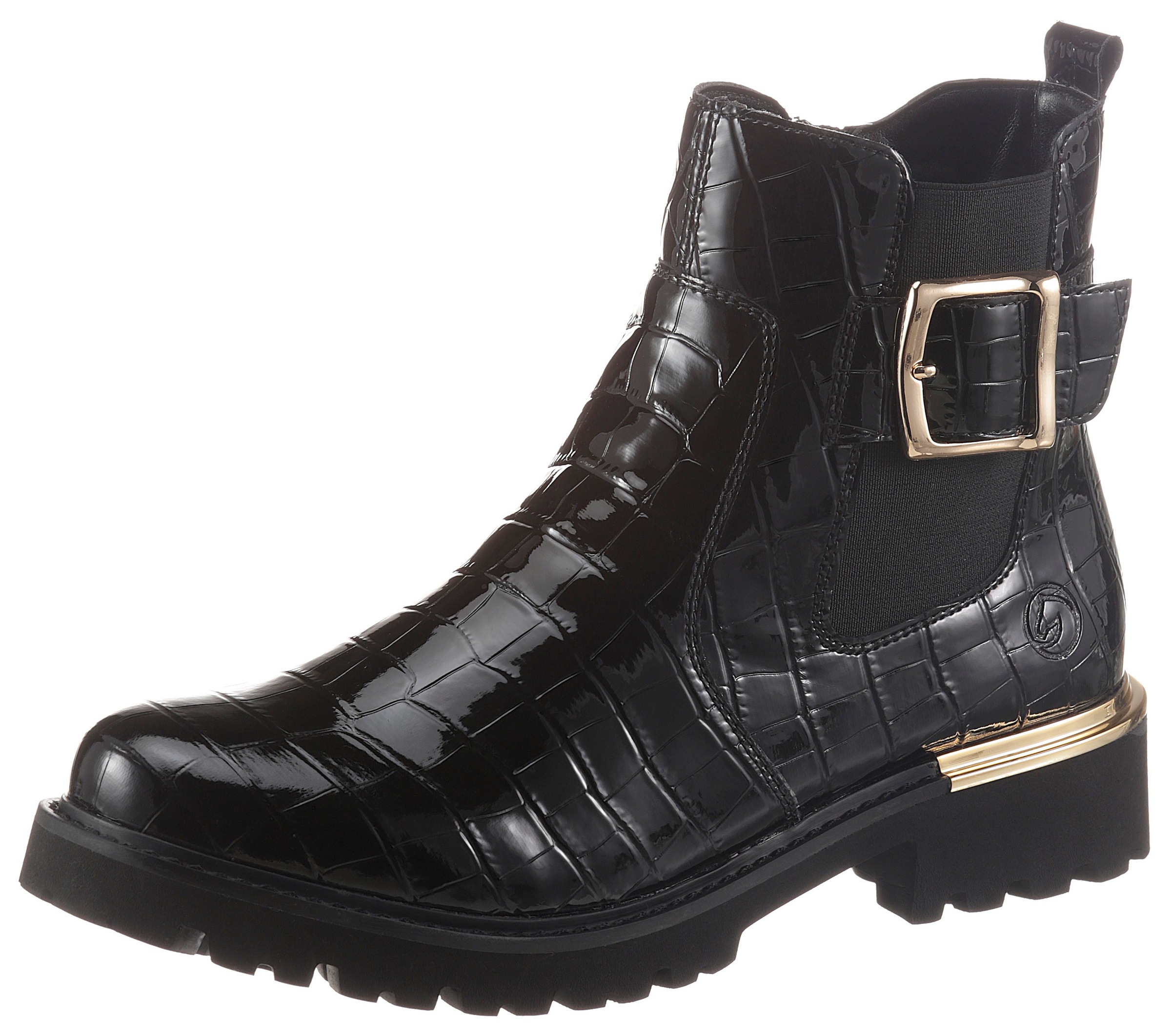 Image of Remonte Chelseaboots, mit goldfarbenen Details bei Ackermann Versand Schweiz