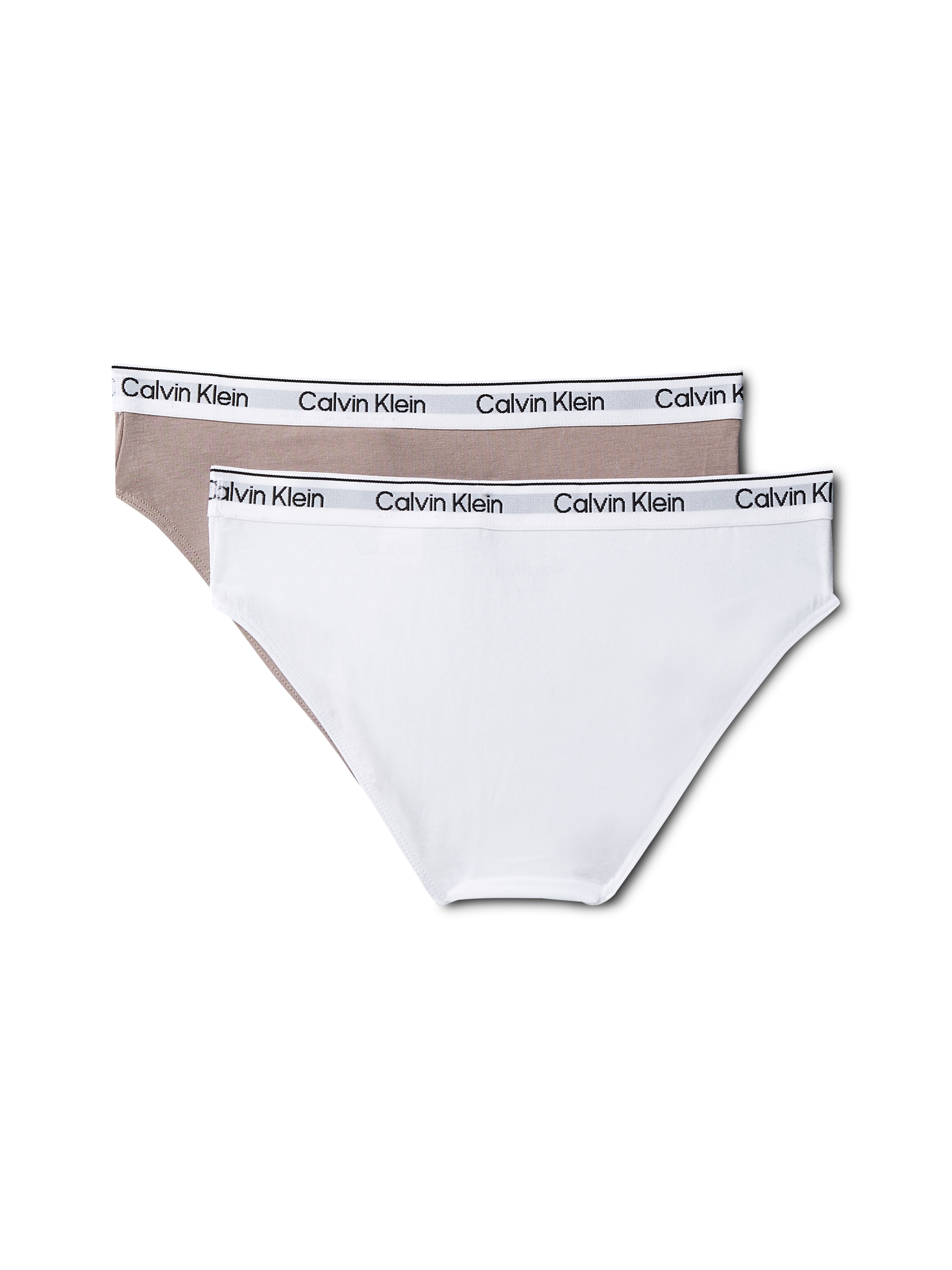 Calvin Klein Underwear Slip brésilien »2PK BIKINI« Paquet, pack de 2, 2 cuis avec ceinture logo
