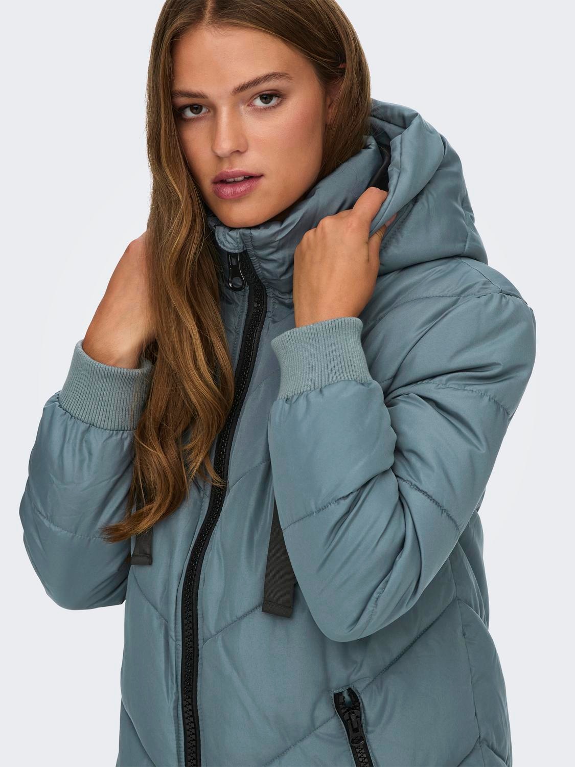 JDY Steppmantel »JDYSKYLAR LIFE HOOD JACKET OTW NOOS«