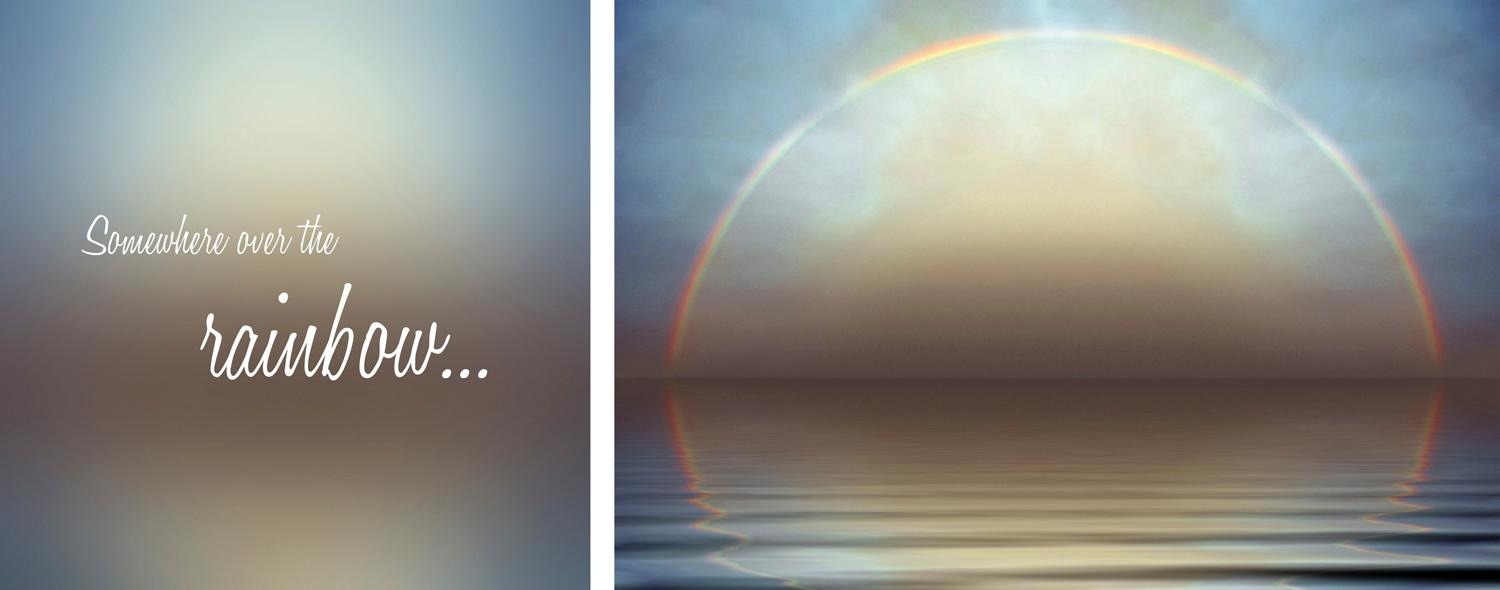 Image of queence Leinwandbild "Rainbow"