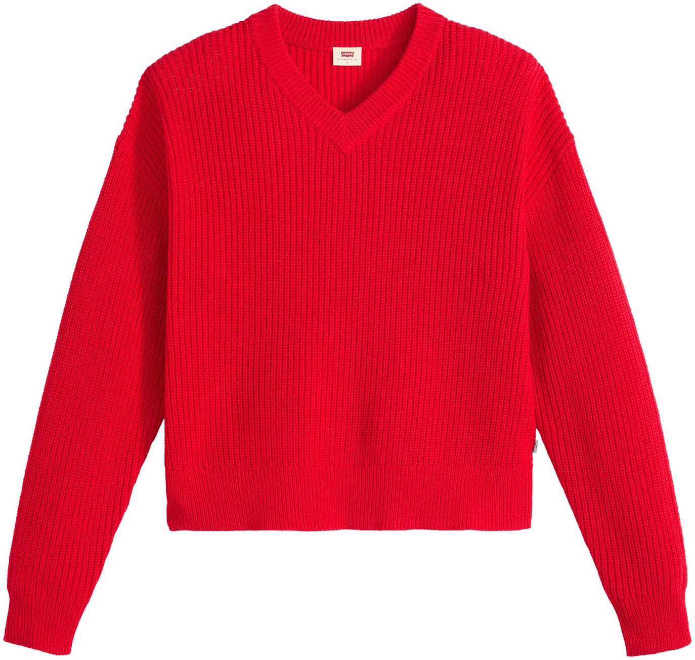 Levi's® Strickpullover »REESE VNECK SWEAT«, mit V-Ausschnitt