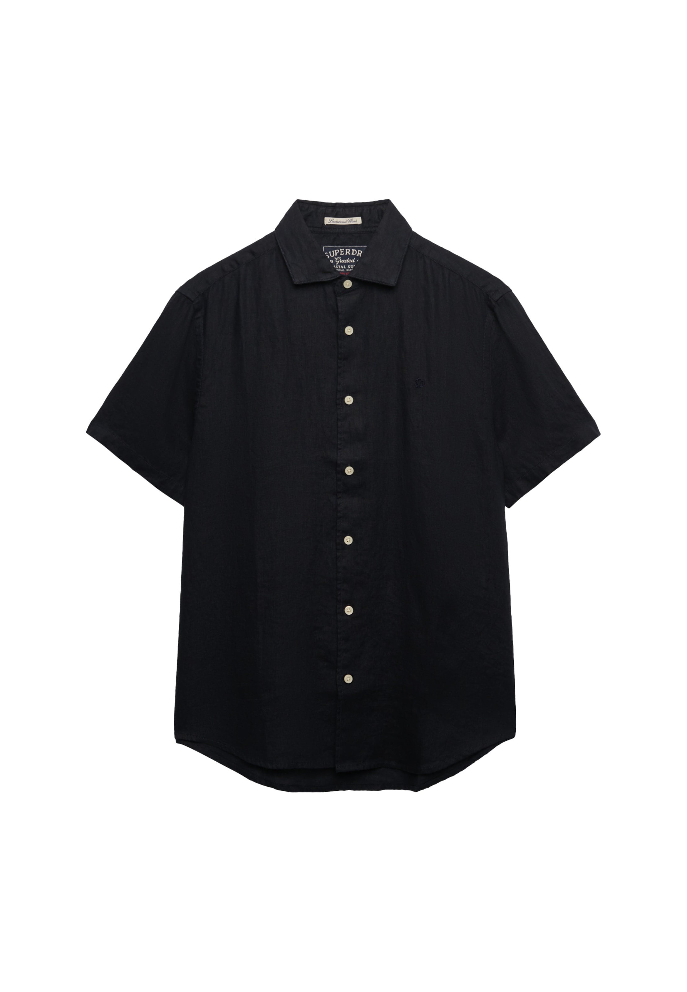 Superdry Leinenhemd »RIVIERA S/S LINEN SHIRT« aus 100% Leinen