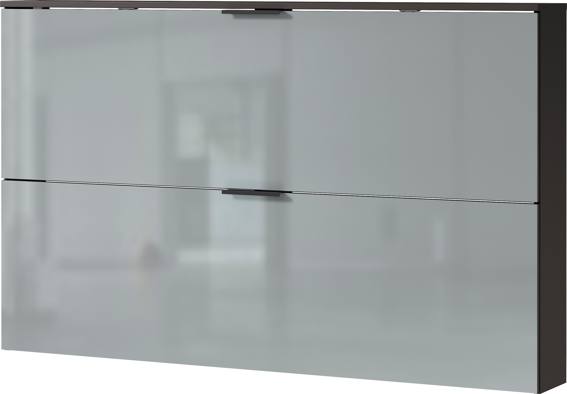 GERMANIA Garderoben-Set »Valega«, (2 St.), inkl. Schuhschrank mit Glasfronten und Spiegel