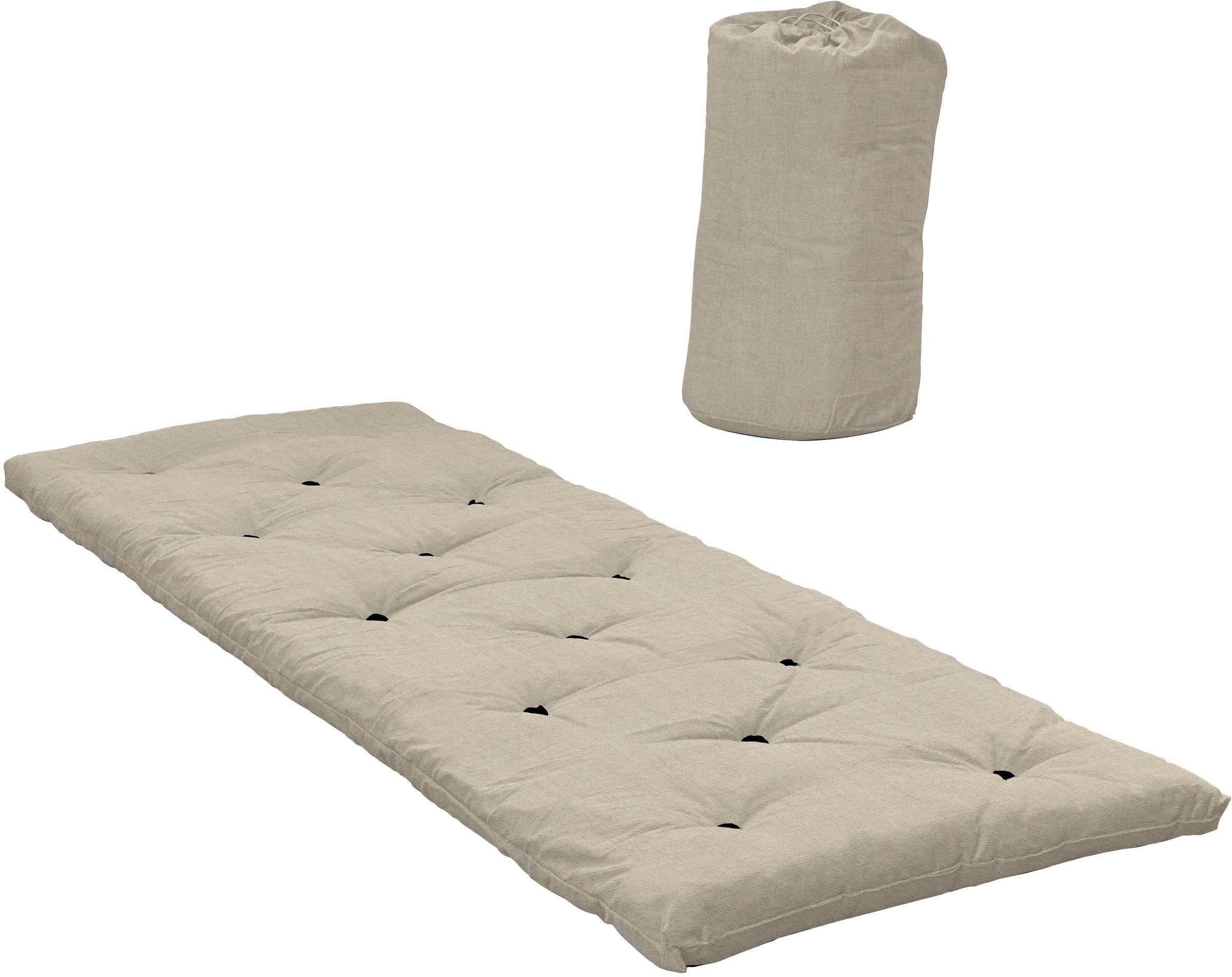 Image of Karup Design Futonmatratze "Bed in a Bag, vielseitig nutzbare Matratze in mehreren Farben." 5 cm hoch 1 Stk. tlg. Platzsparende Bodenmatratze. Platz zum Entspannen. Made in Europe.
