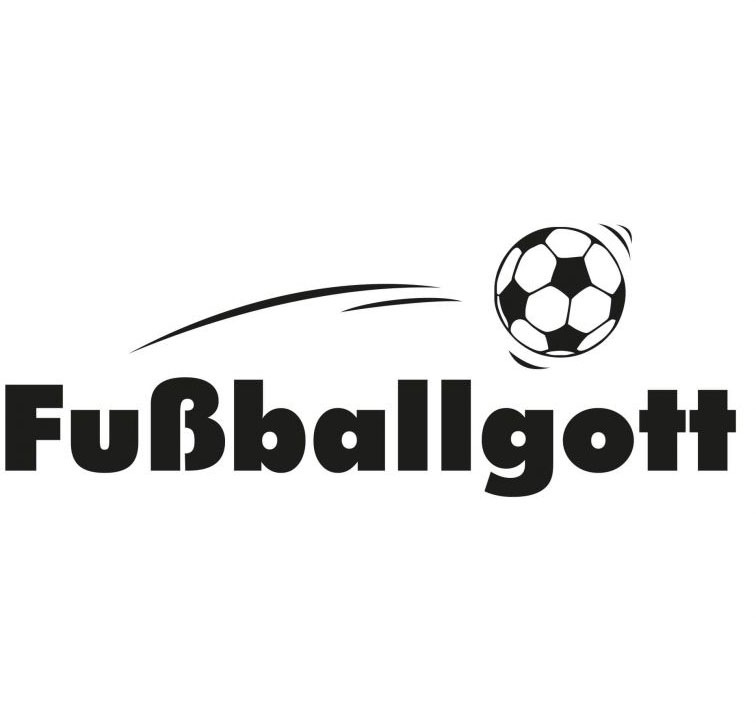 Image of Wall-Art Wandtattoo »Fussball Aufkleber Fussballgott«, (1 St.) bei Ackermann Versand Schweiz