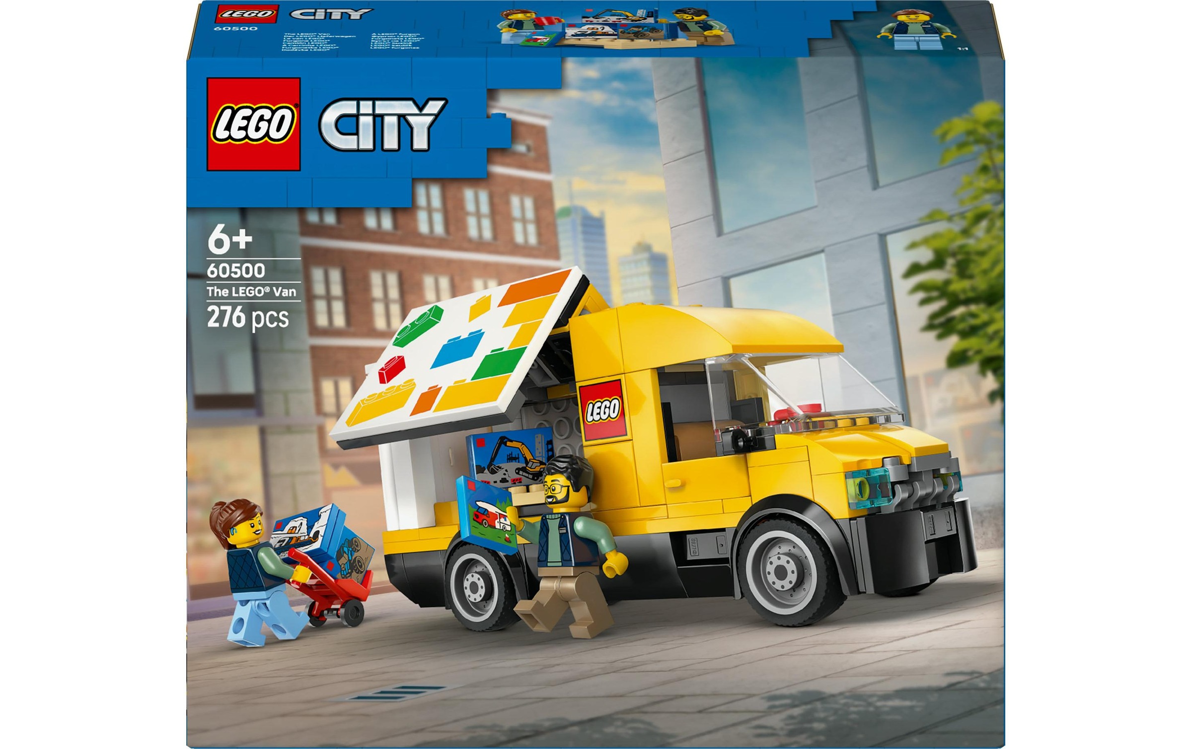 Image of Konstruktionsspielsteine "City Der LEGO Lieferwagen 60500" Kategorie: Fahrzeug