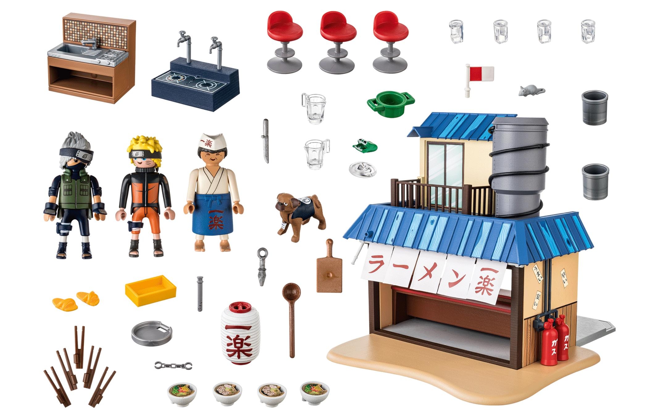 Playmobil® Spielbausteine »Naruto Shippuden Ichiraku Ramen Shop 70668«, (105 St.)