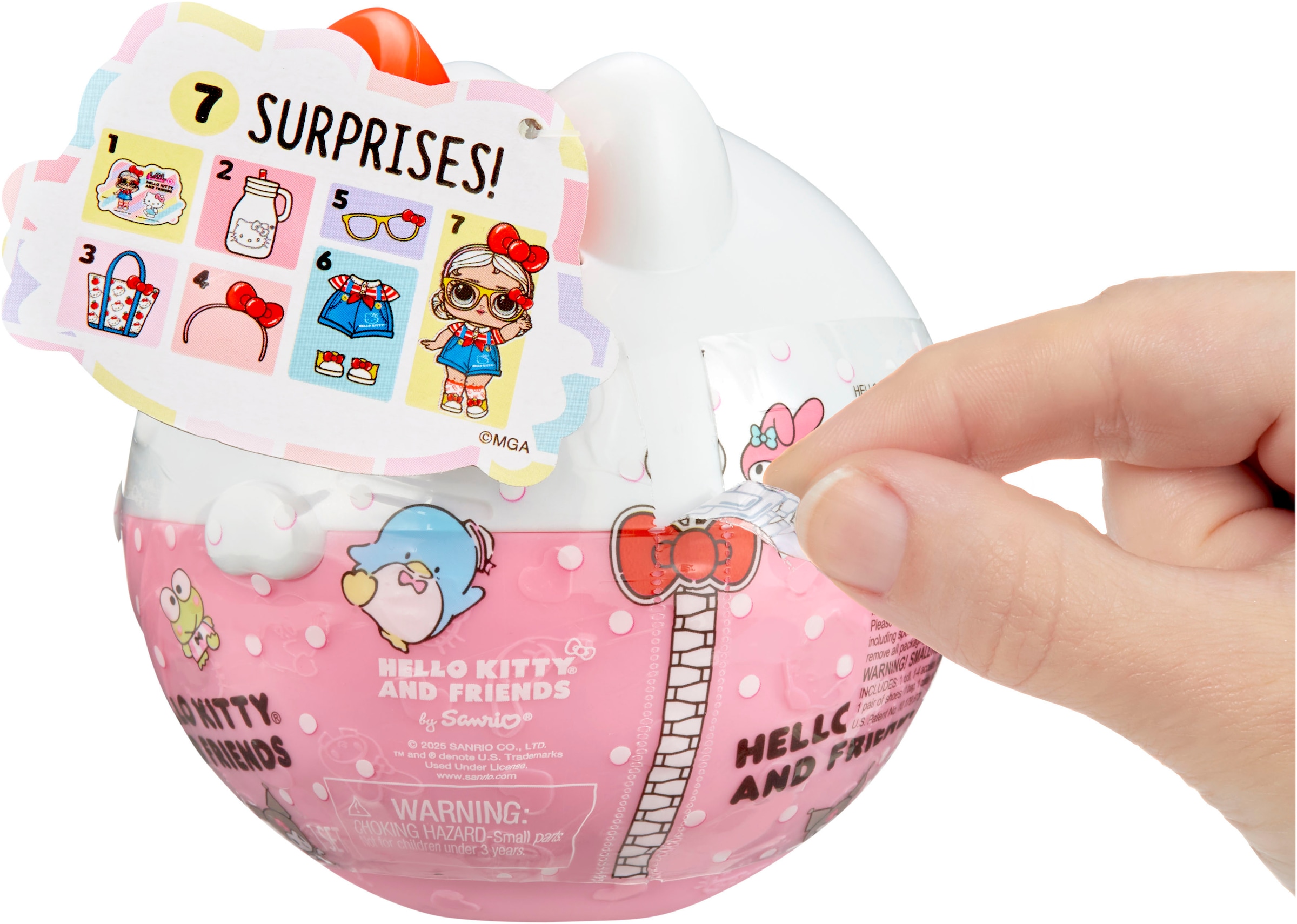 L.O.L. SURPRISE! Anziehpuppe »L.O.L. Surprise Loves Hello Kitty & Friends Tots Core Characters« sortierte Lieferung
