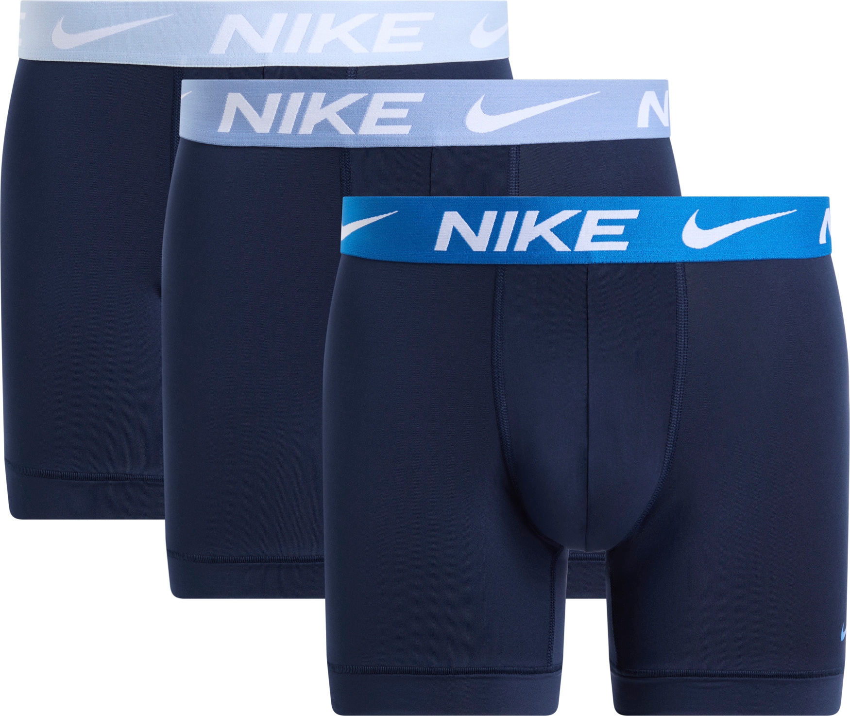 NIKE Underwear Boxer »BOXER BRIEF 3PK« Paquet, 3er, 3 cuis mit Logo-Elastikbund