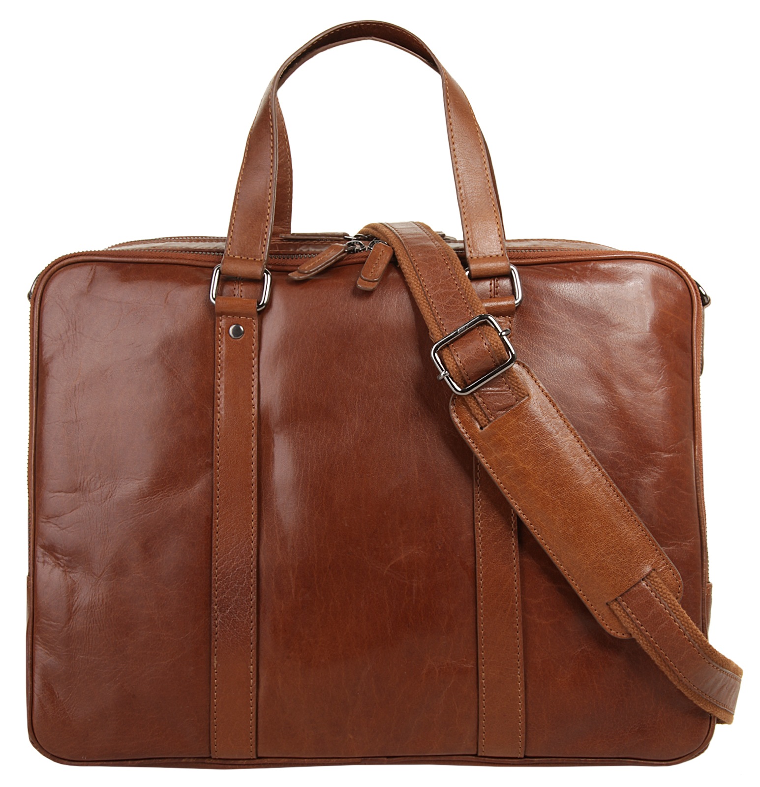 Image of X-Zone Reisetasche, (1 tlg.), echt Leder bei Ackermann Versand Schweiz