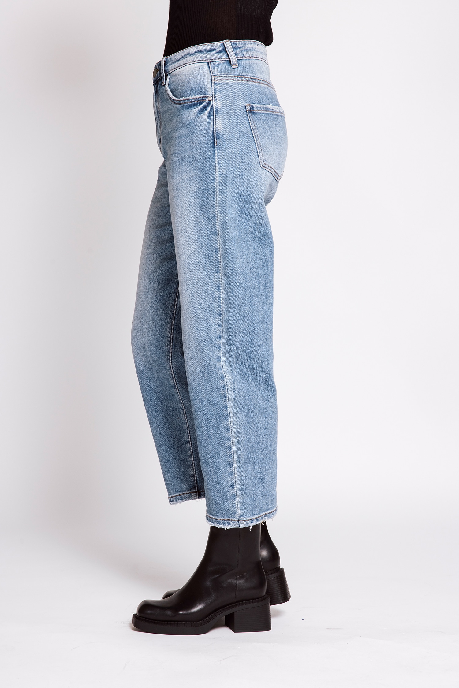 Zhrill 7/8-Jeans »IZA« bequeme Passform, gerade Beinform, 7/8-Länge, mit Animal-Print