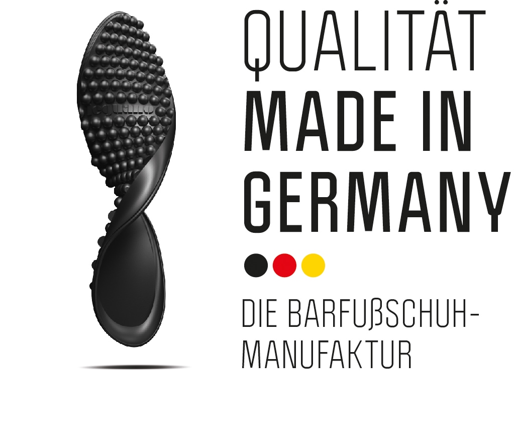 Leguano Chaussures pieds nus »ICEBARE«  , Bequemschuh, Schnürboots, speziell entwickelte Halbkugel-Sohle