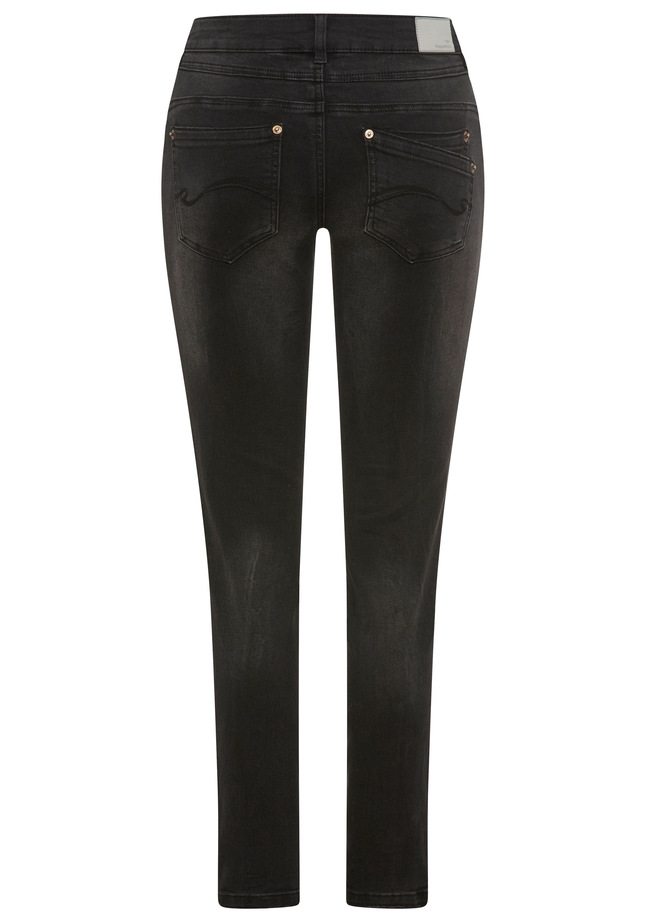 KangaROOS Relax-fit-Jeans »RELAX-FIT HIGH WAIST« knöchelfreie Schnittform,  krempelbare Beinabschlüsse