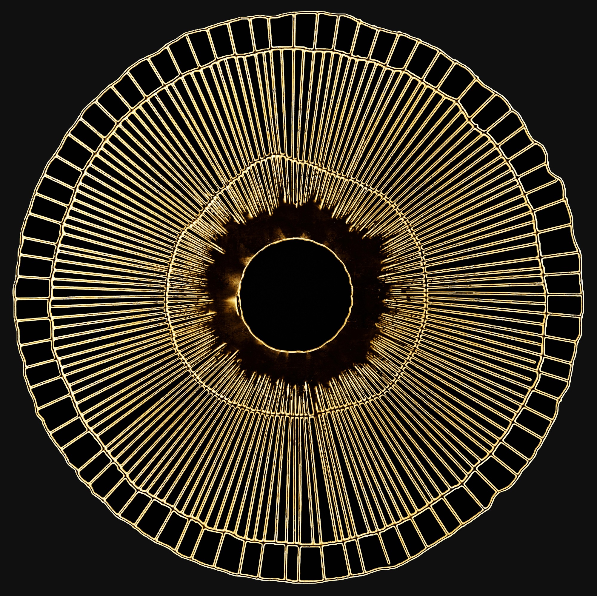 Image of GOODproduct Leinwandbild "Das Auge" Abstrakt Abstrakte Kunst Modern 1 Stk. tlg. Akustikbild mit sehr guten Schallabsorptions-Eigenschaften