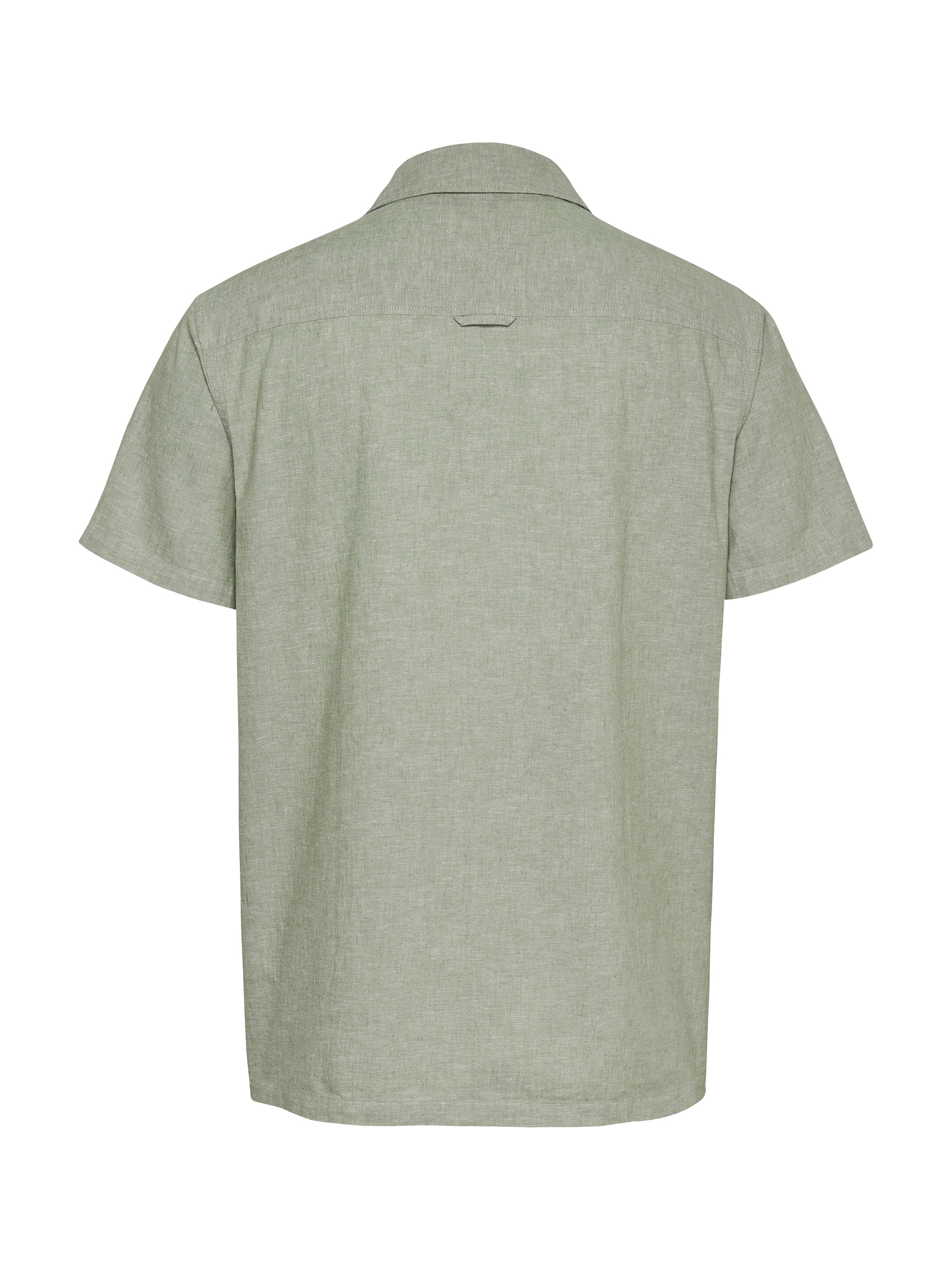 Tommy Jeans Plus Kurzarmhemd »TJM LINEN BLEND CAMP SS EXT«, Mit V-Ausschnitt