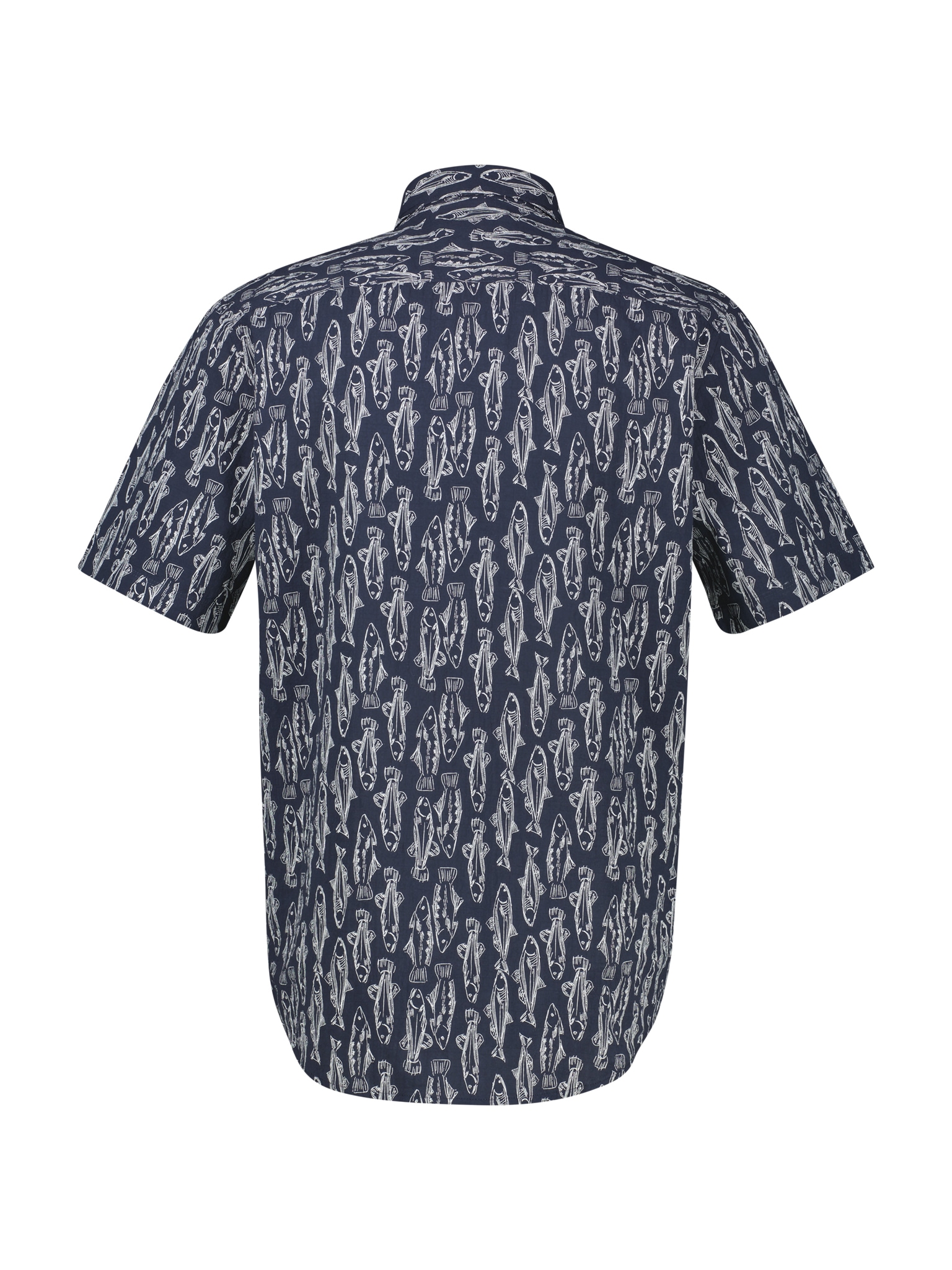 LERROS Chemise à manches courtes mit Allover-Print