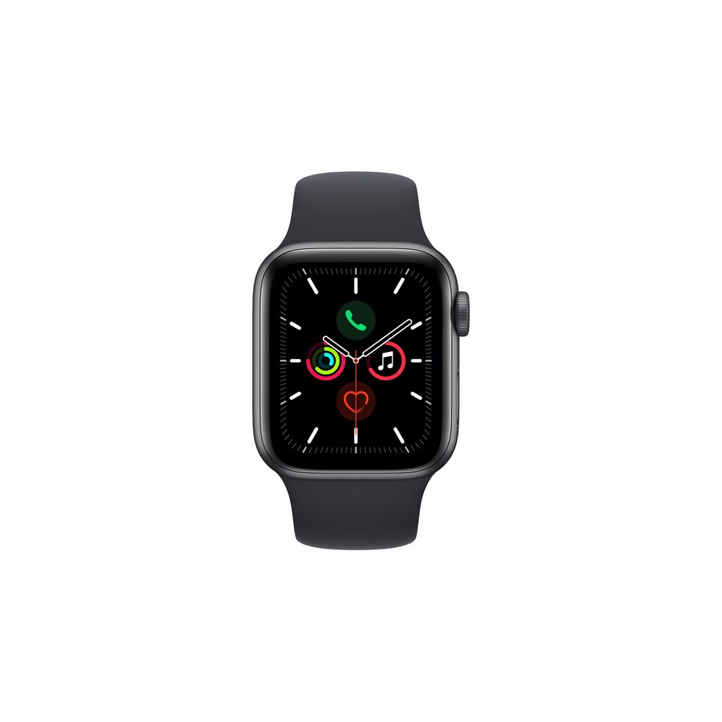Apple Smartwatch »SE 40mm GPS Spacegrau S«, (Watch OS)