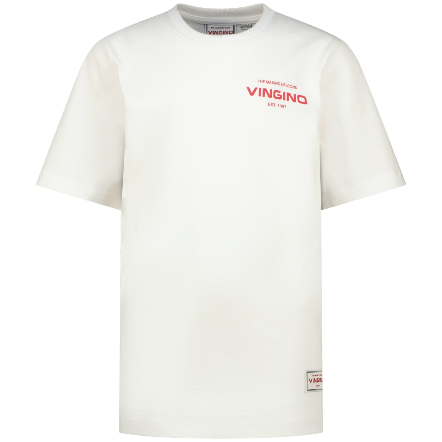 Vingino T-shirt Avec imprimé devant et grand imprimé dos, pour garçons