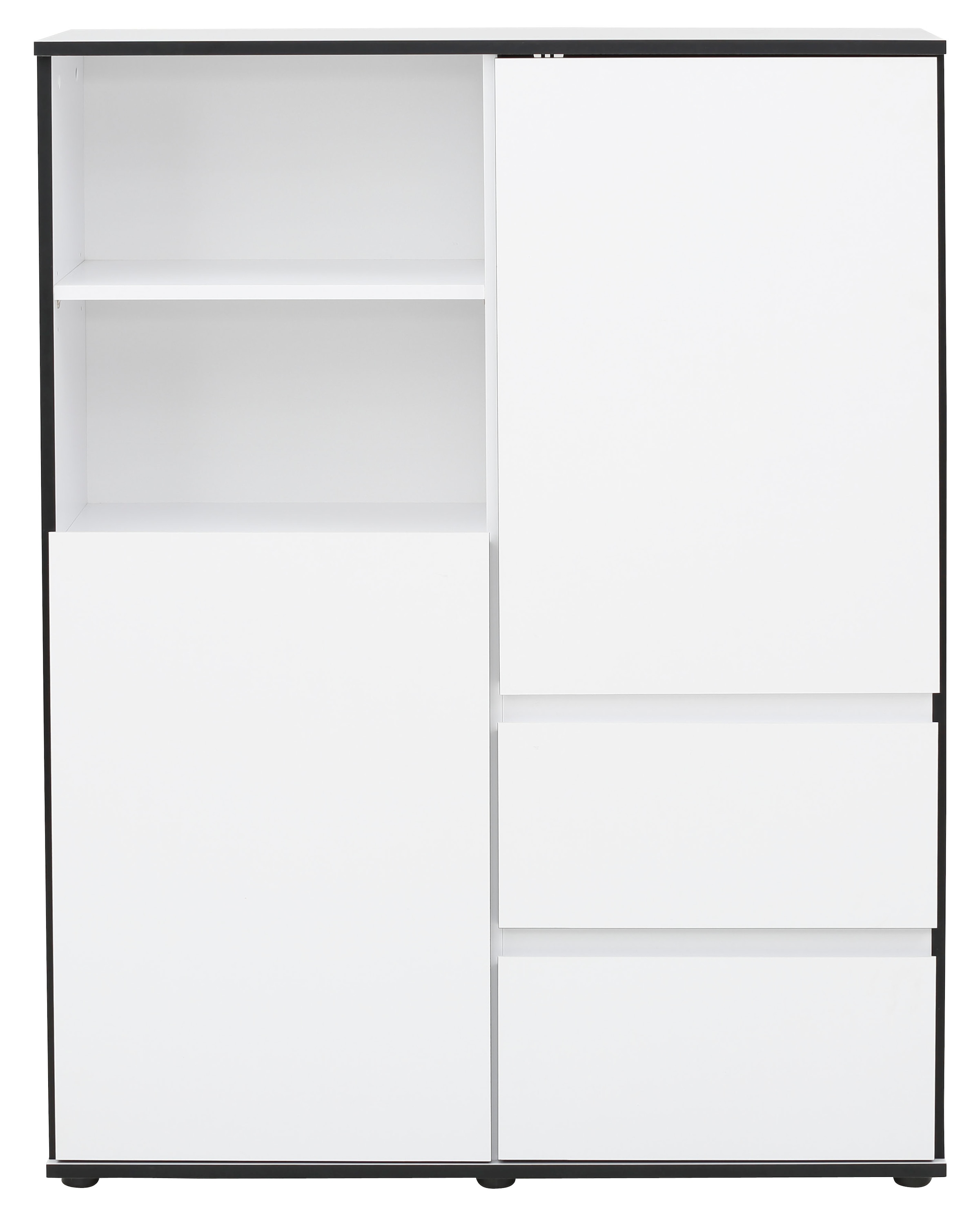 HELA Highboard »Ariana«, mit angeschrägten Griffmulden, Breite 100 cm