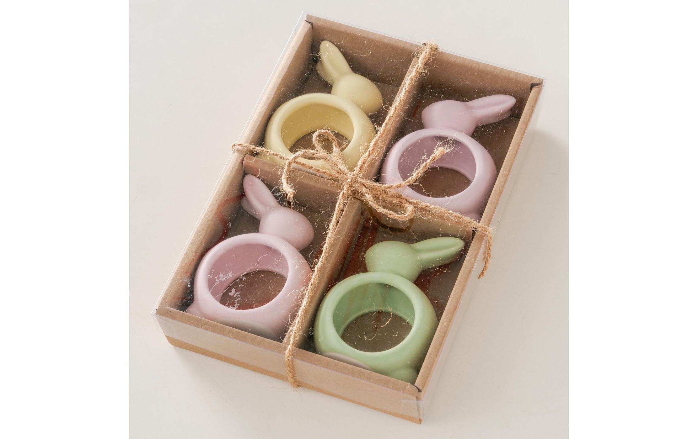 BOLTZE Serviettenring »Mercy 4-teiliges Set« Serviettenhalter