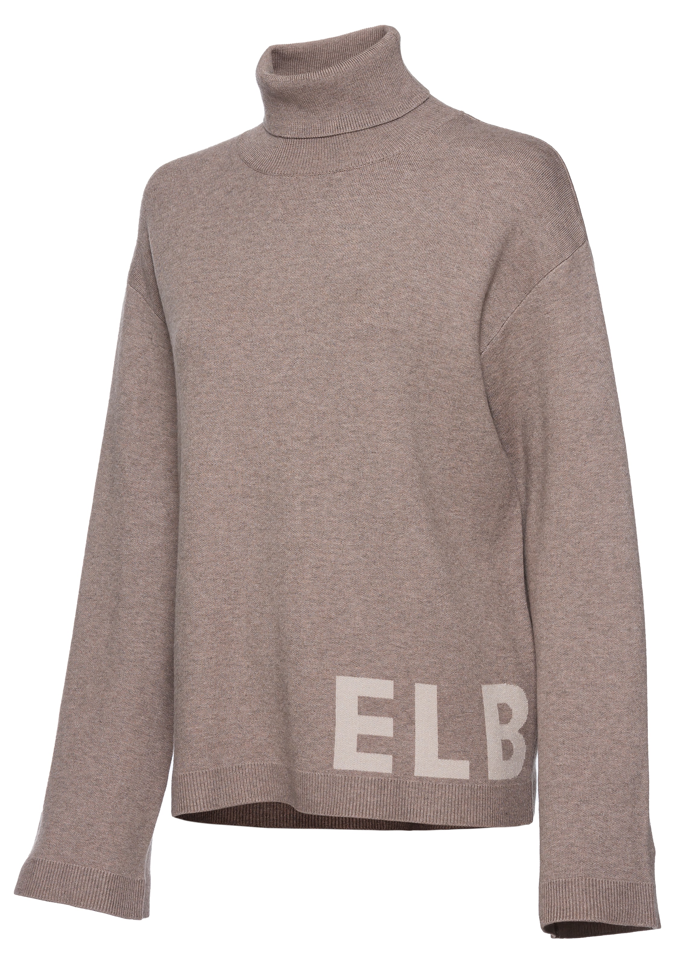 Elbsand Sweater, Rollkragenpullover aus hochwertigem Strick, Loungewear