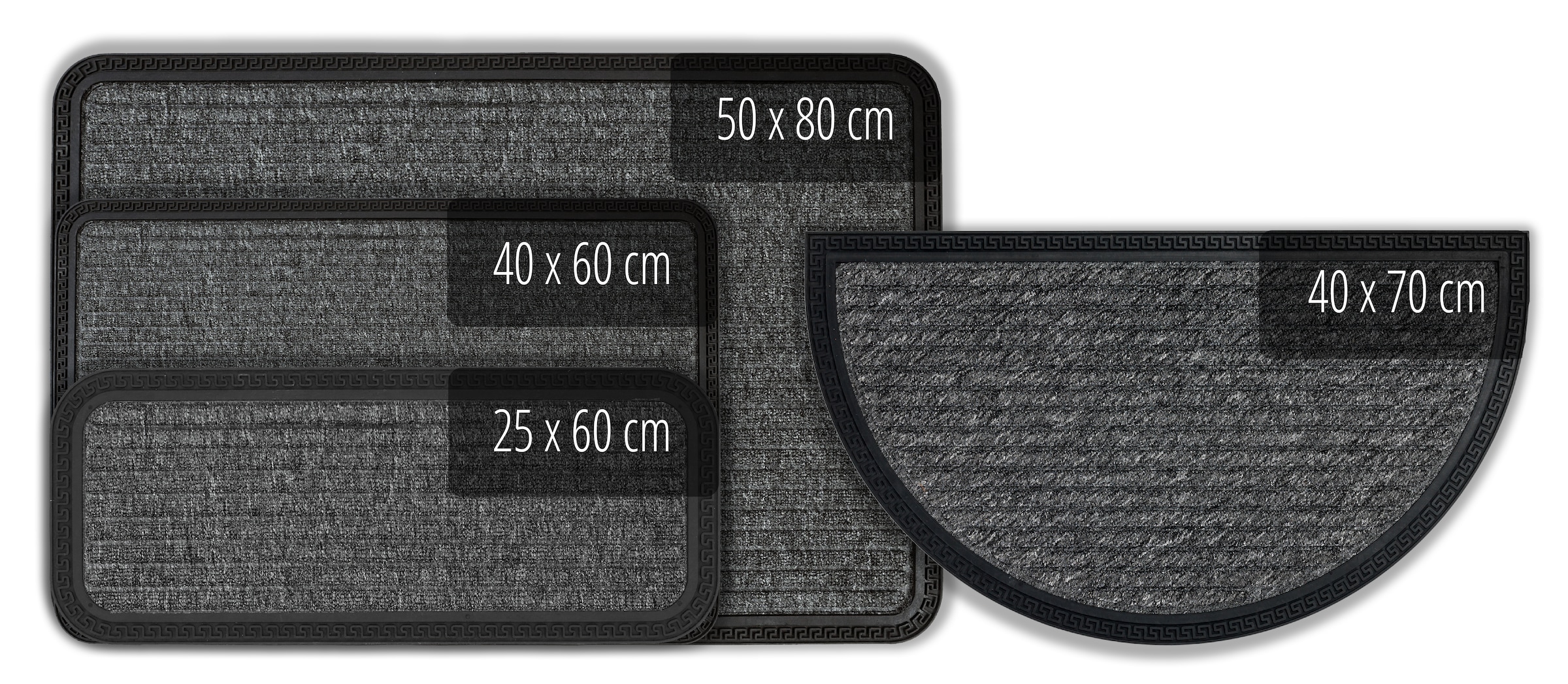 ASTRA »Border Star 1« rechteckig 8 mm Höhe Türmatte, Schmutzfangmatte, In -und Outdoor geeignet