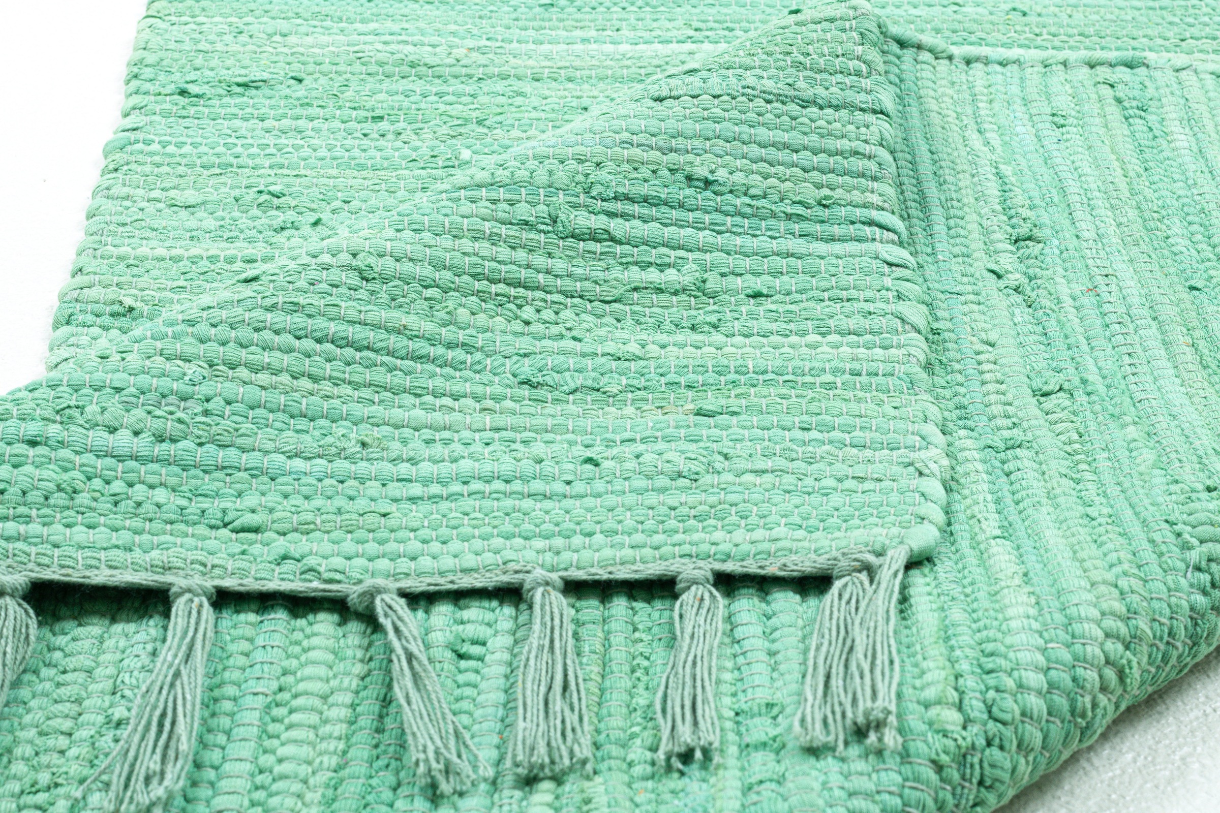 my home Kinderteppich »Insa Fleckerl«, rechteckig, 5 mm Höhe, Uni Farben, pastell, handgewebt, pflegeleicht, waschbar, Kinderzimmer