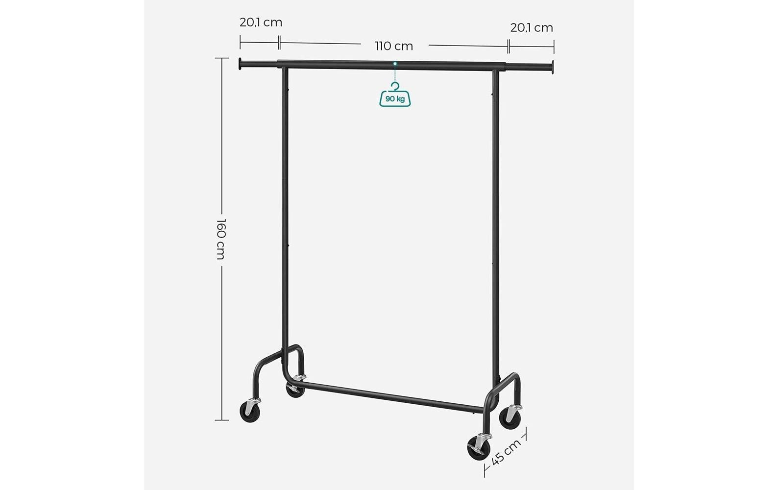 SONGMICS Kleiderständer »160 cm«