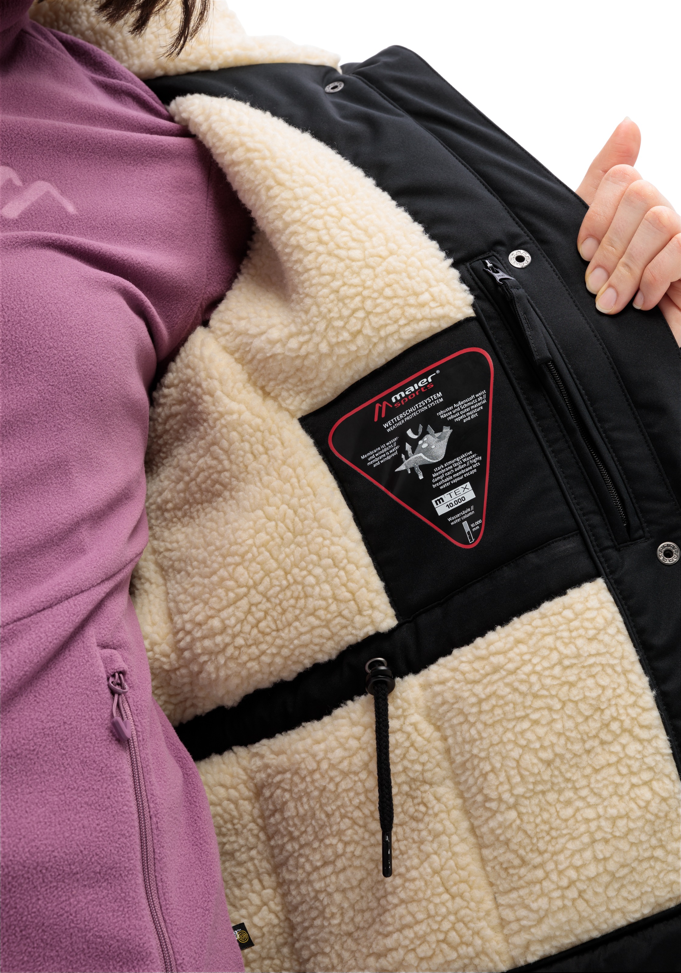 Maier Sports Funktionsjacke »KATRINE«, Damen Jacke Outdoorjacke atmungsaktiv u. wasserdicht