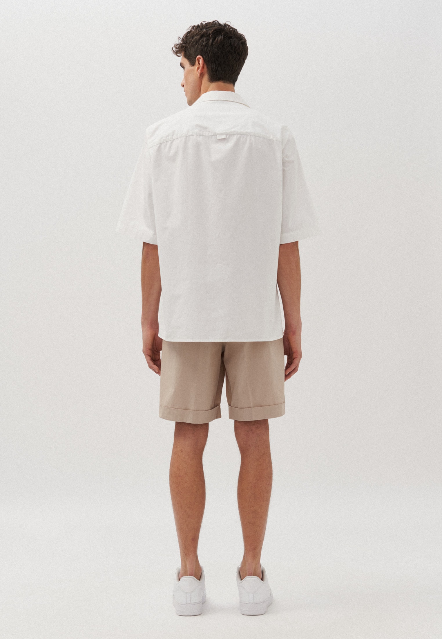 studio seidensticker Kurzarmhemd »Studio« Regular Kurzarm Reverskragen Uni