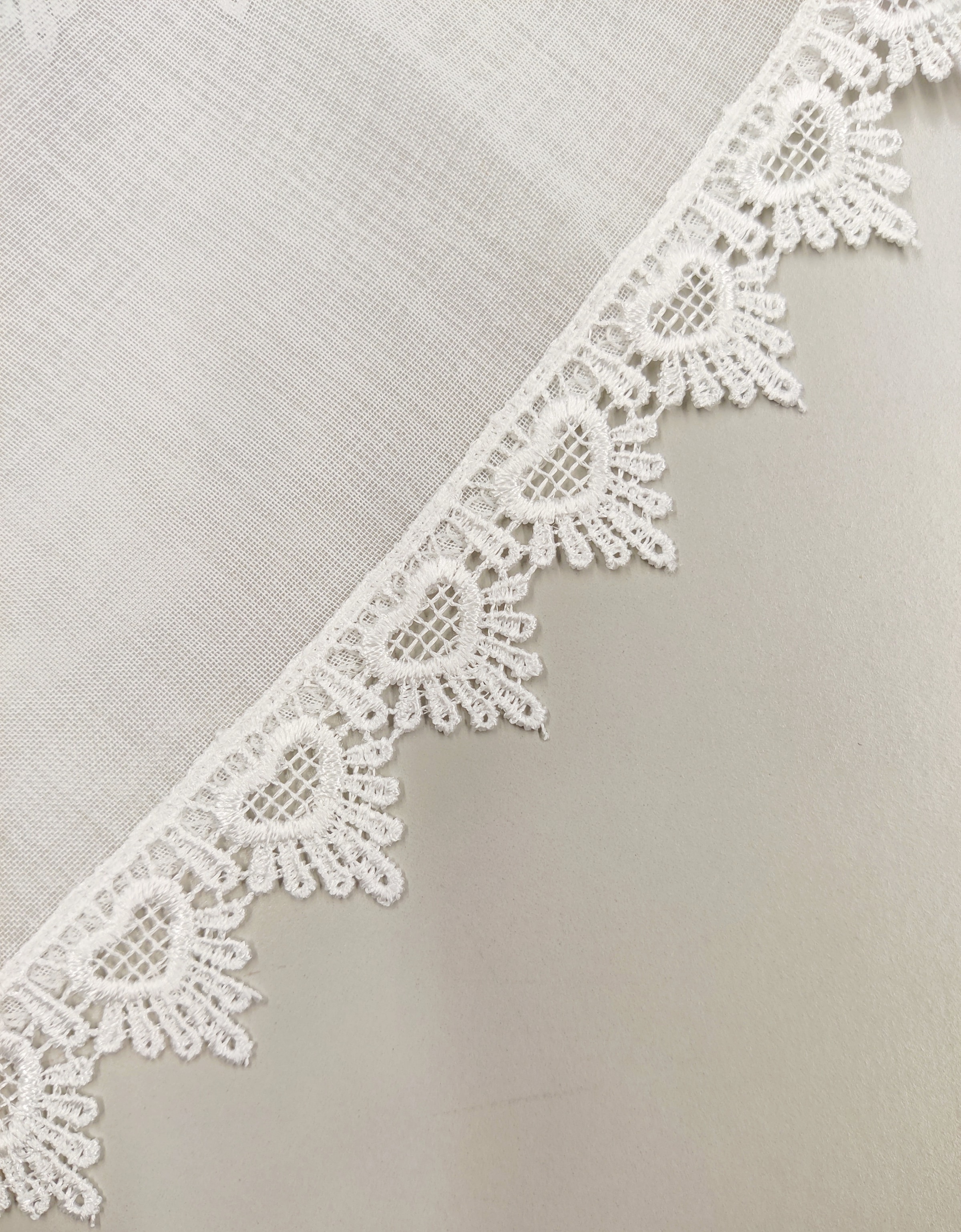 HOME WOHNIDEEN Rideau »NISHAY« Passage tige 1 cuis tlg. 4tlg.Raffgarnitur Leinenoptik, Macramée