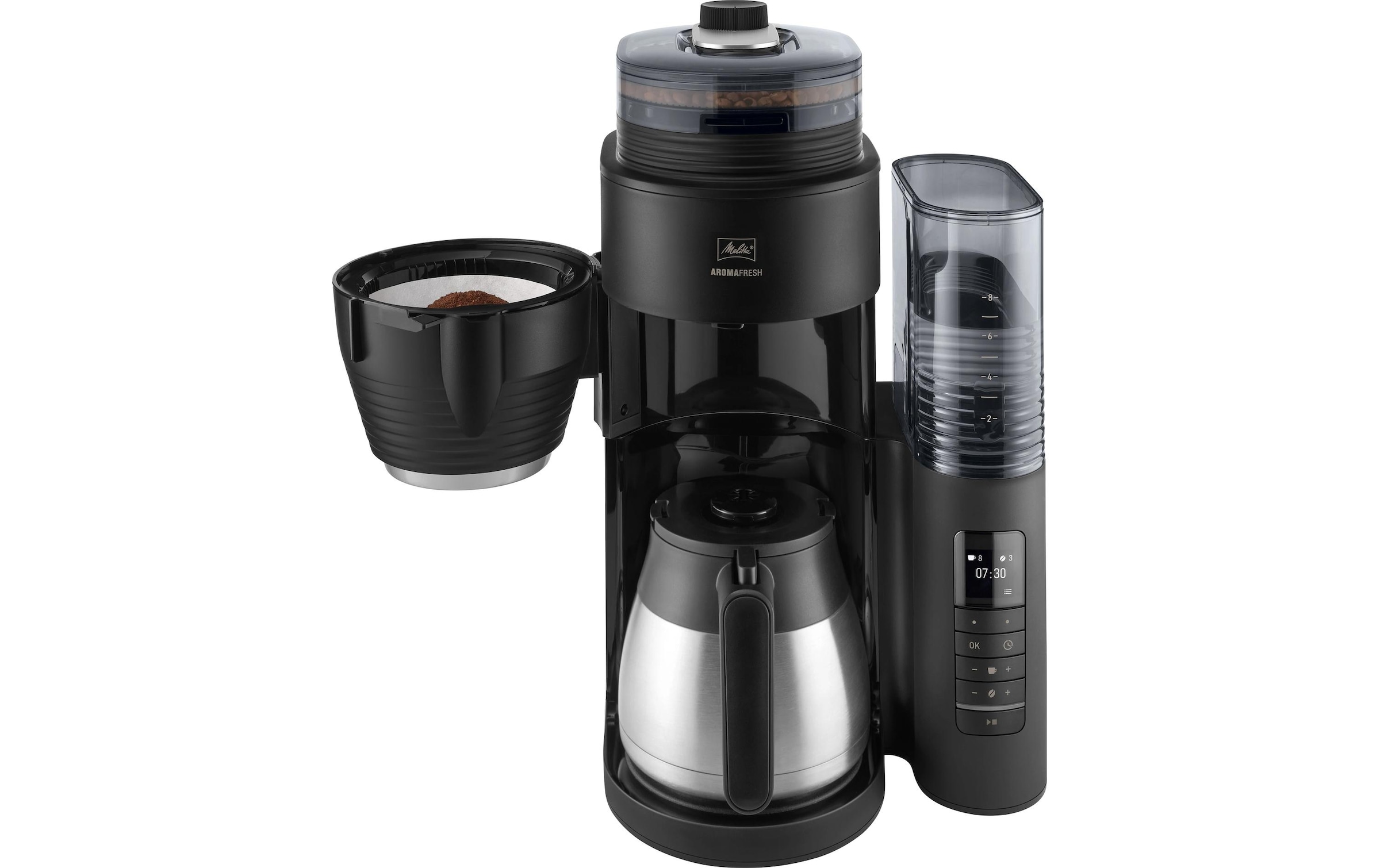 Melitta Filterkaffeemaschine »AromaFresh Therm Pro X Schwarz«, 1x4