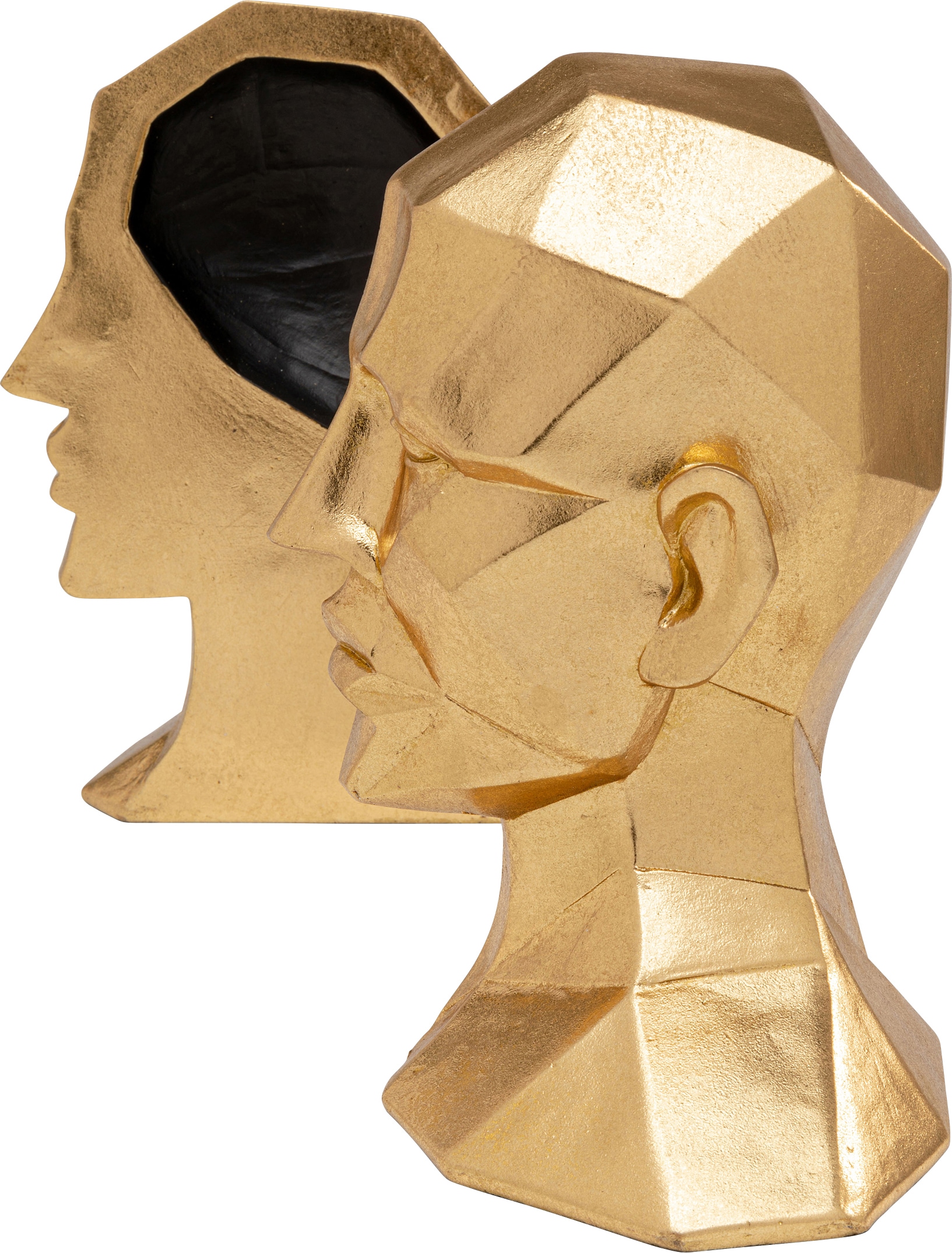 Kare Design Serre-livres »Face« aus Polyresin